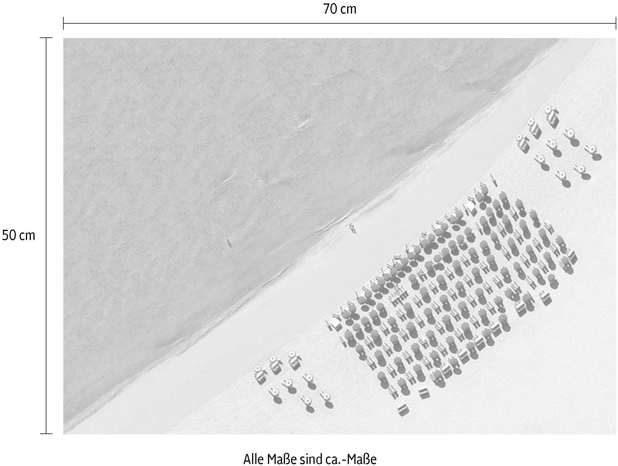 Komar Bild »South Beach«, Strand, (1 St.), Wandbild zur Dekoration - ohne Rahmen
