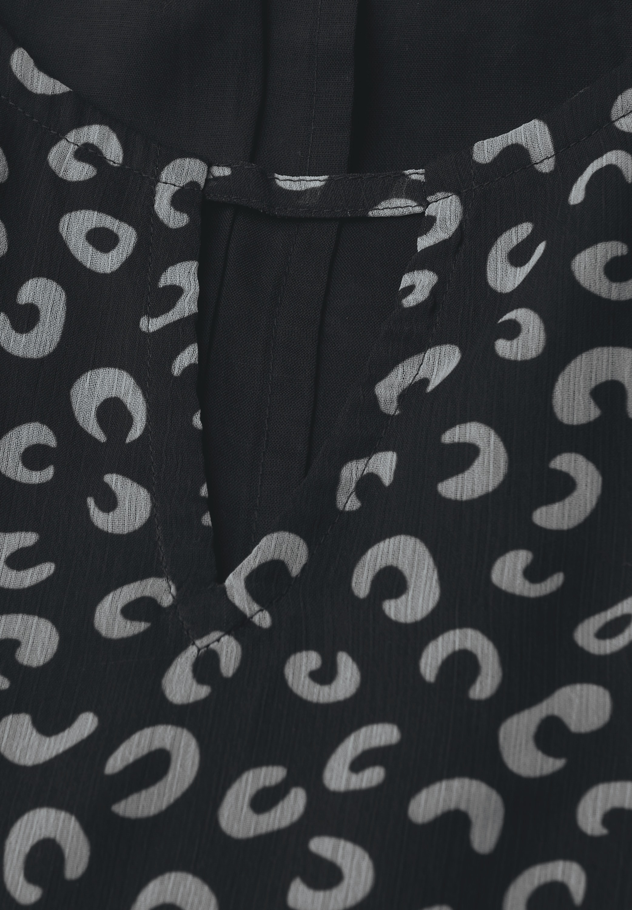 STREET ONE Langarmbluse mit Rundhalsausschnitt