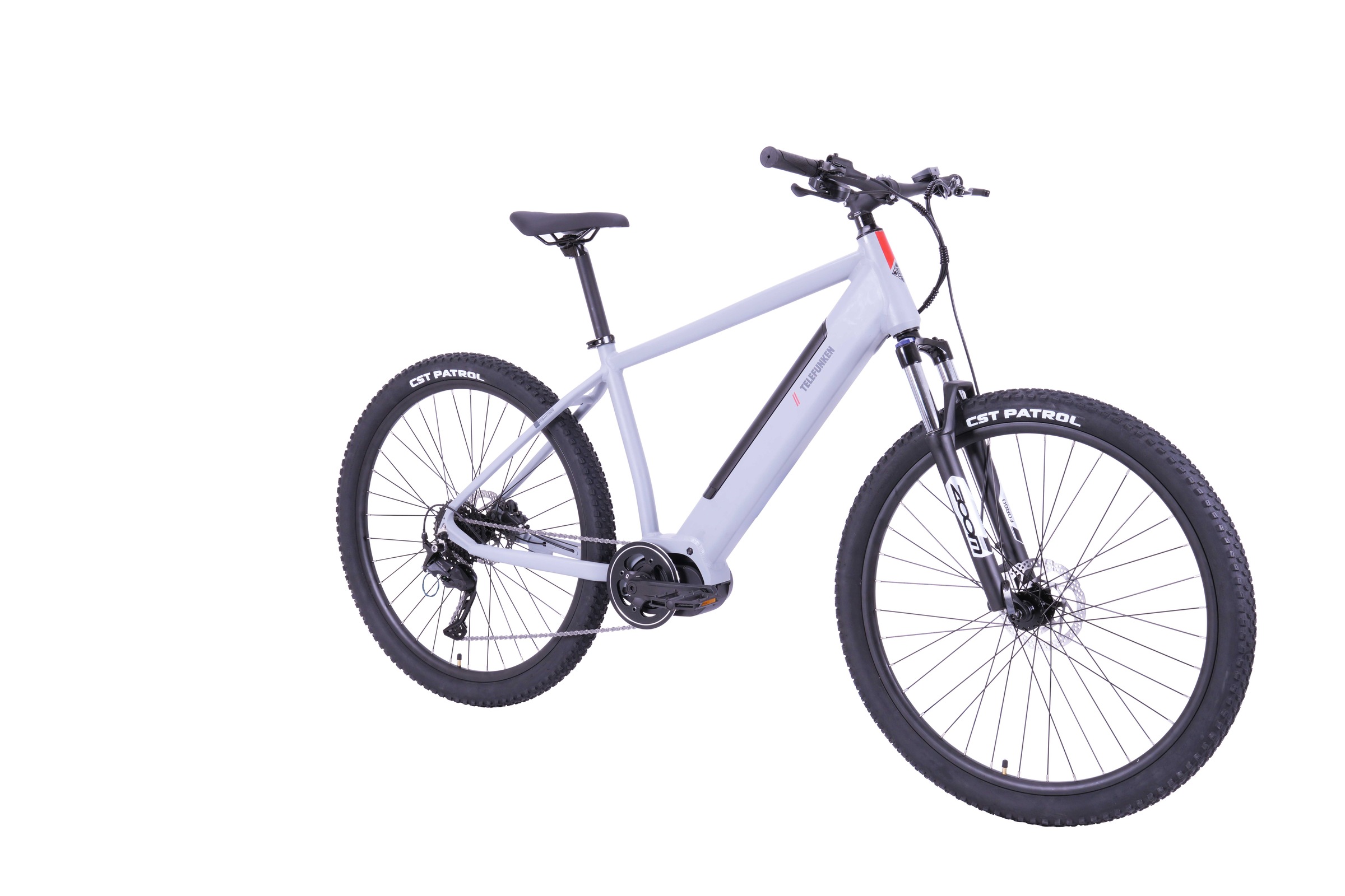 Telefunken »Aufsteiger MT925« 9 Gang Shimano Cues Schaltwerk Kettenschaltung Mittelmotor 250 W Pedelec, Elektrofahrrad, Damen u. Herren, E-MTB, Mountainbike, 29 Zoll