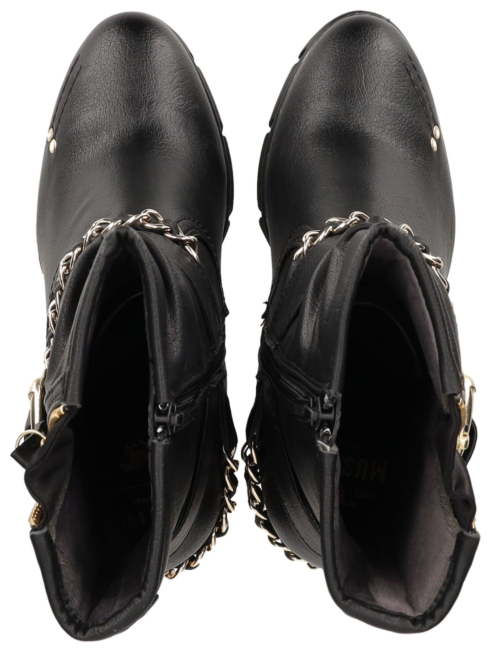 Mustang Shoes High-Heel-Stiefelette »Mustang Shoes Stiefelette Lederimitat«