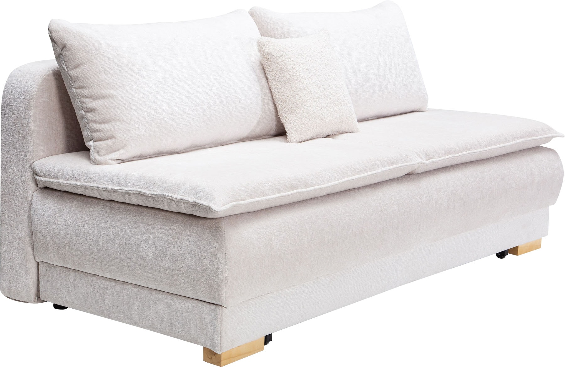 INOSIGN Schlafsofa »Bea«, Dauerschlafsofa, Bettfunktion und-kasten,Boxspringsofa