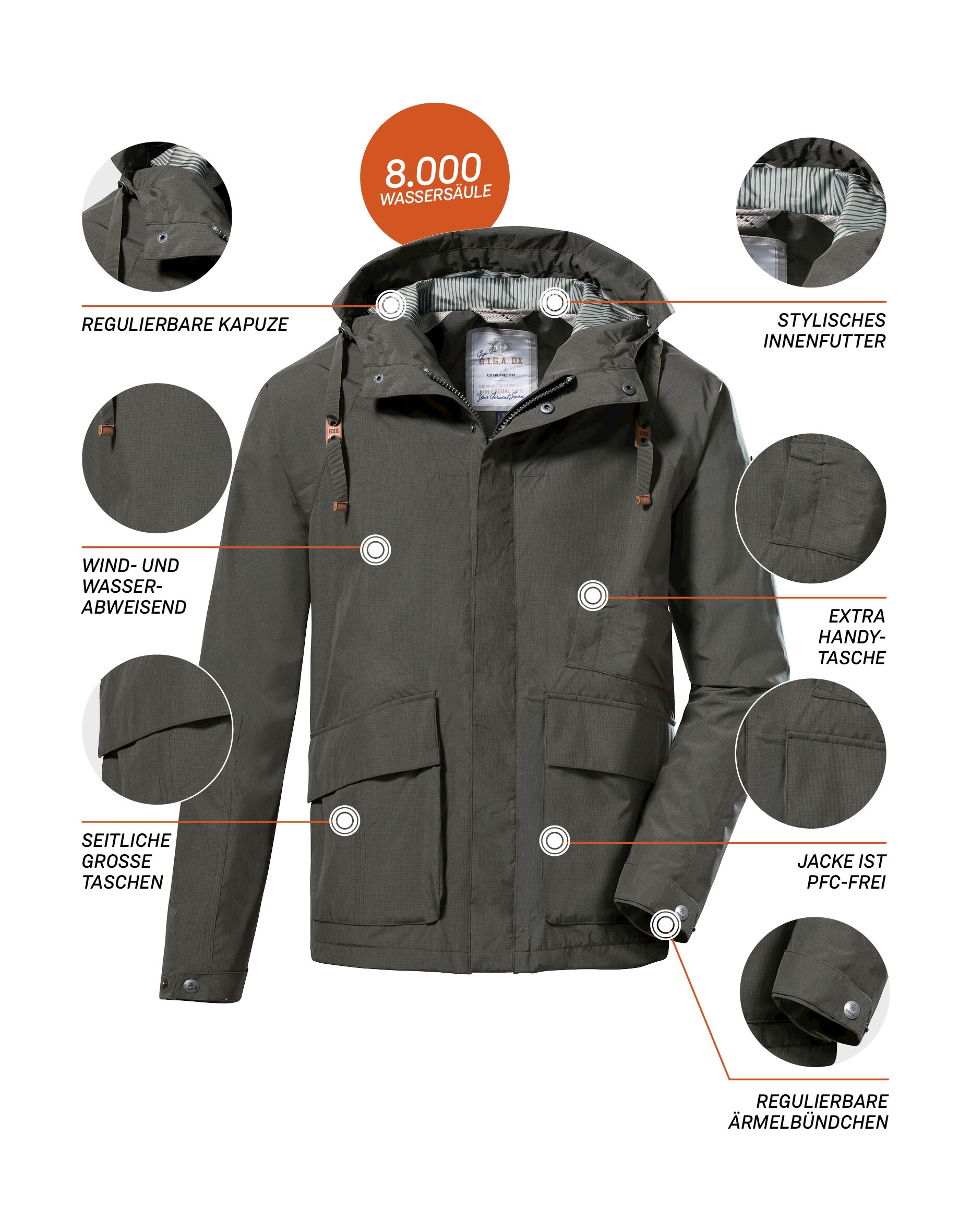 G.I.G.A. DX by killtec Funktionsjacke »GS 13 MN JCKT«