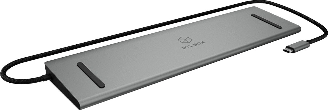 Laptop-Dockingstation »ICY BOX USB Type-C Notebook DockingStation mit dreifacher...