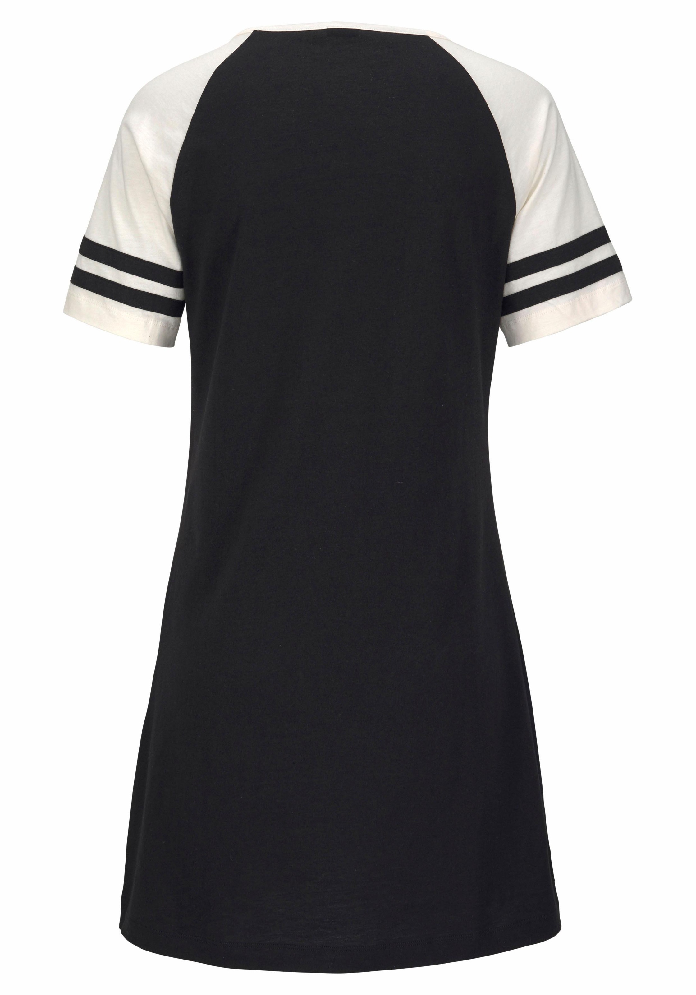 Thumbnail - Arizona Nachthemd 1-teilig, mit Raglanärmeln in Kontrastfarbe