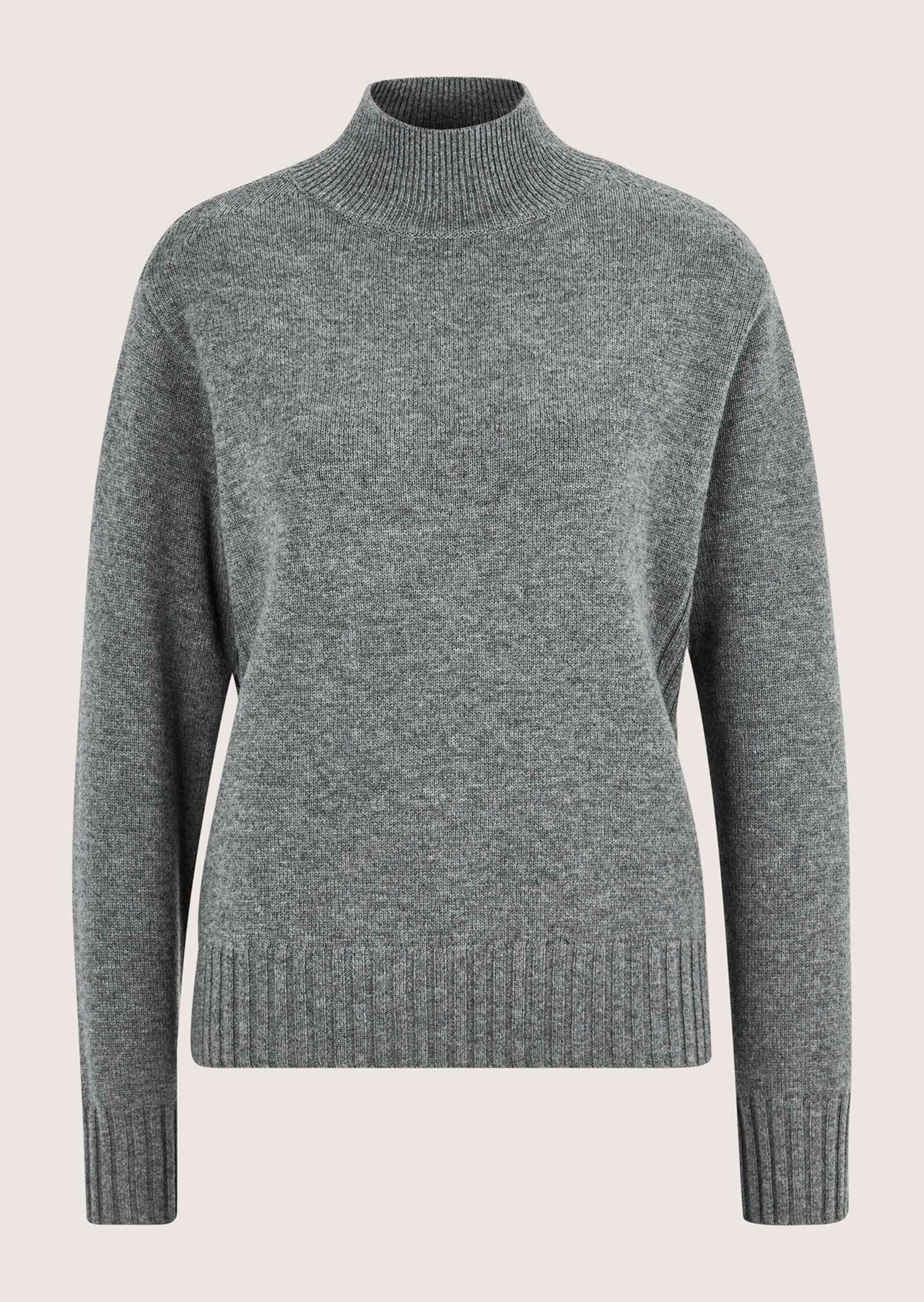 MADELEINE Longpullover "Strickpullover Stilvoller Kaschmirpullover mit Steh günstig online kaufen