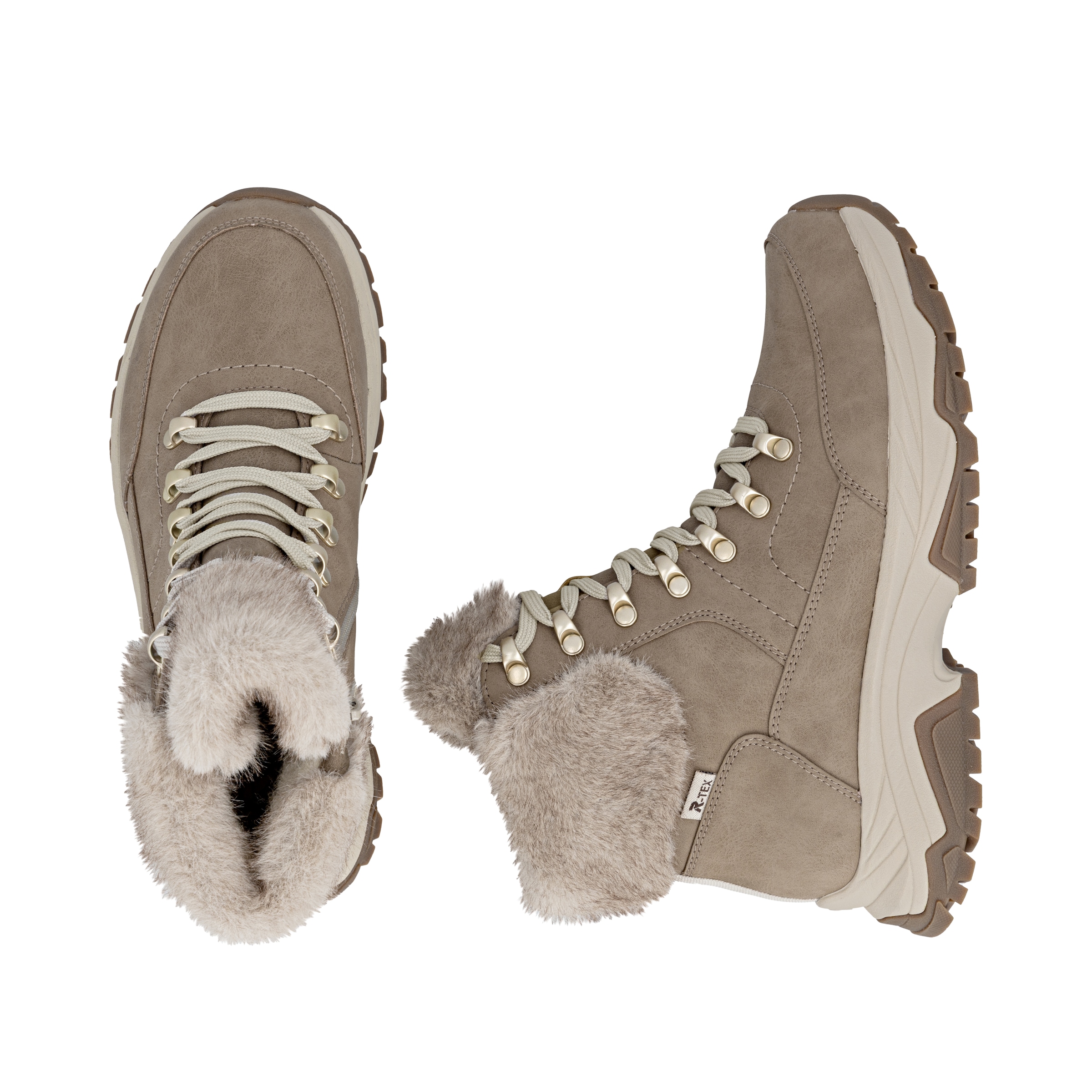 RIEKER Sport Winterboots  Winterstiefelette, Outdoorboots mit wasserabweisender TEX-Membran