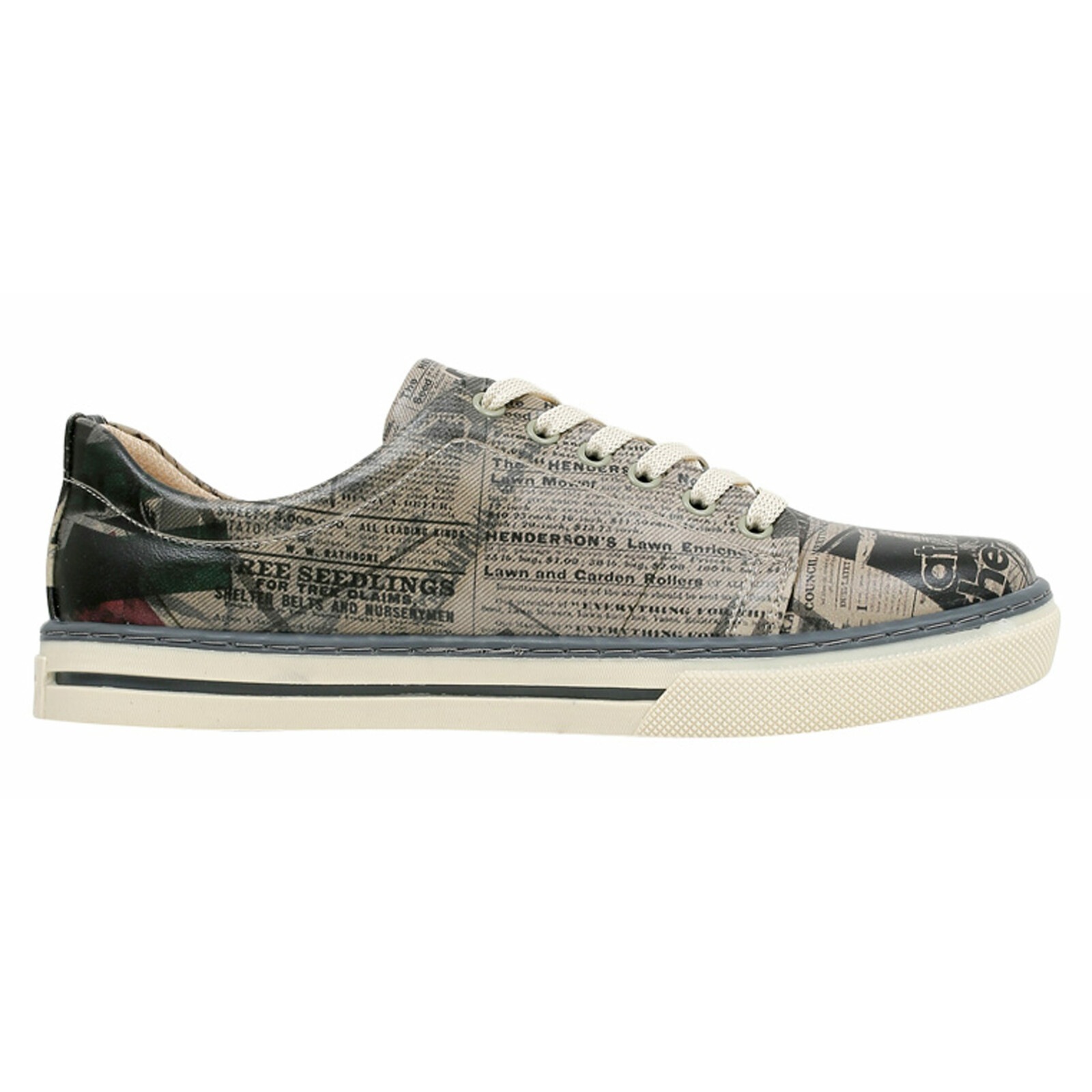 Thumbnail - DOGO Sneaker "Classic Schnürsneaker Lets Get Lost Damen Sneaker", Handgefertigt