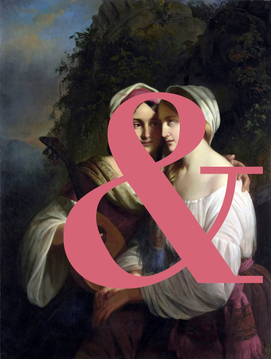 queence Acrylglasbild "Liebespaar mit Farbklecks" Bilder von Liebespaaren günstig online kaufen