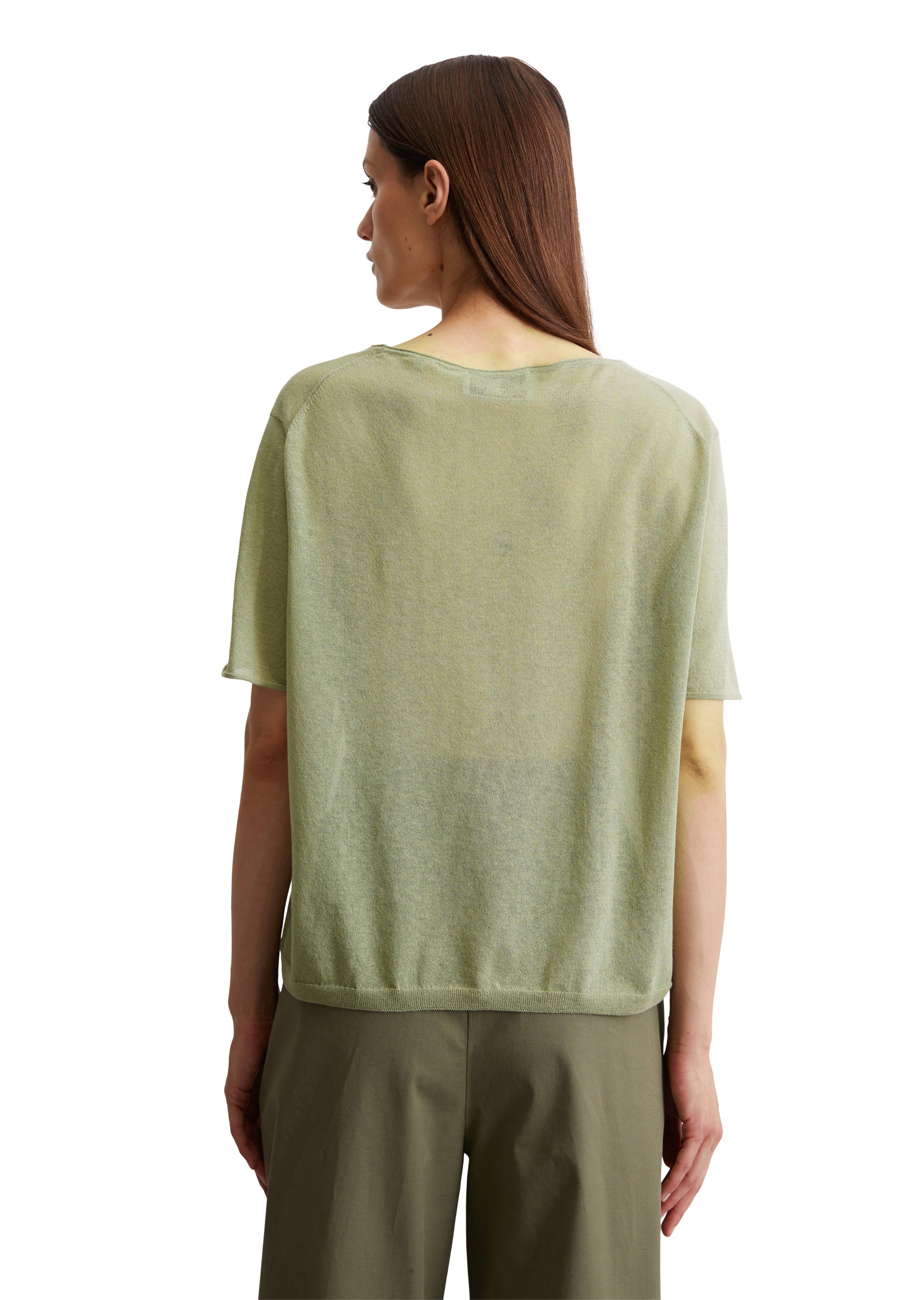 Marc O'Polo Strickpullover »aus Bio-Baumwolle-Mix«