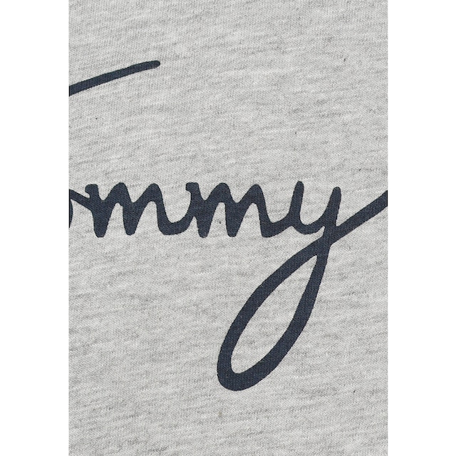 Tommy Hilfiger T-Shirt »HERITAGE CREW NECK GRAPHIC TEE«, mit Tommy Hilfiger  Script Logo-Schriftzug & Logo-Flag am Saum für bestellen | BAUR