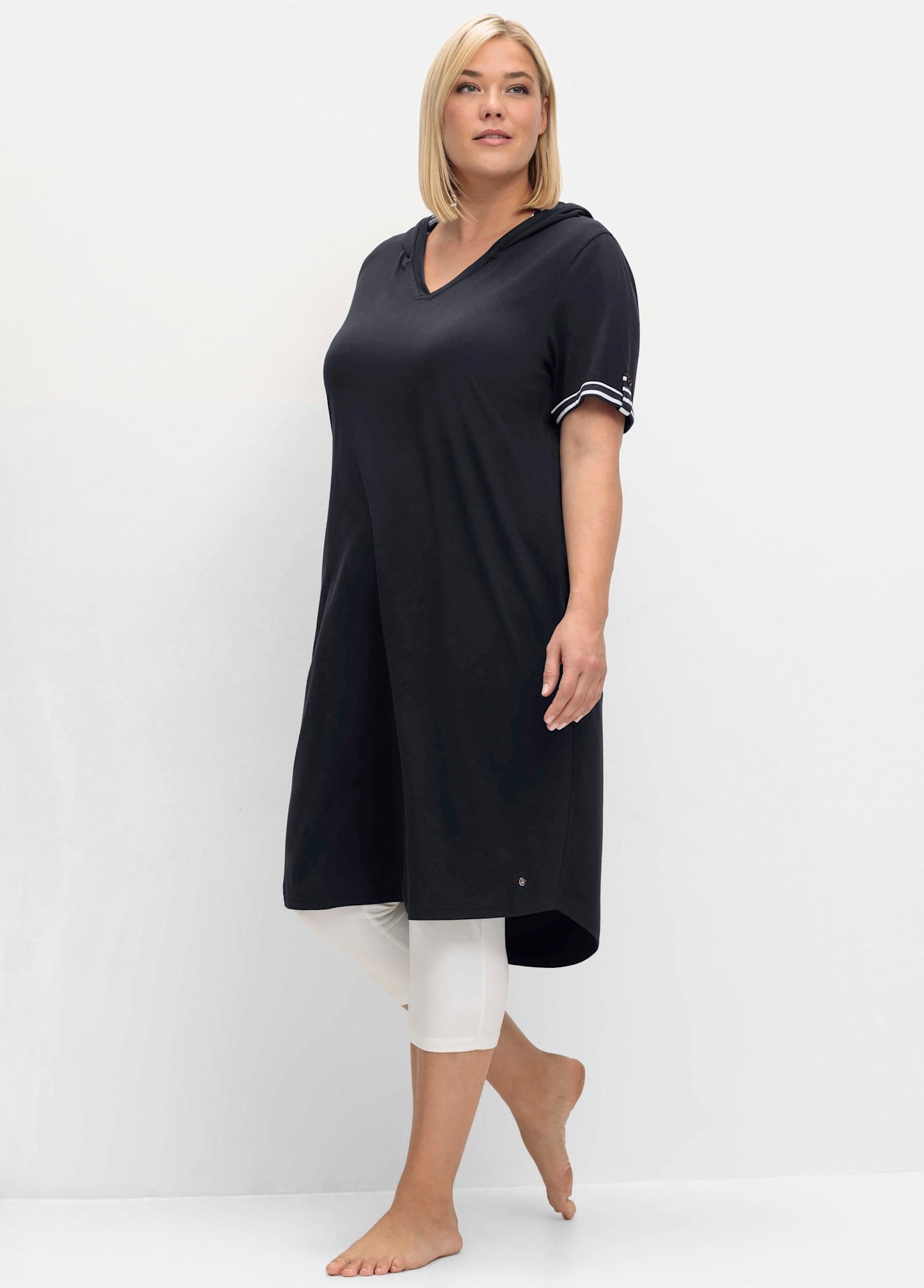 Sheego Shirtkleid "Shirtkleid" günstig online kaufen