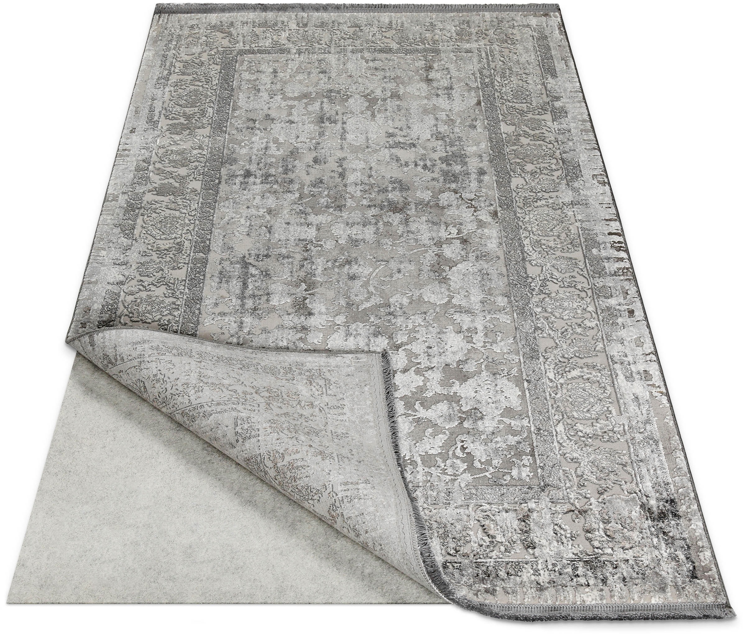 Wecon home Antirutsch Teppichunterlage »RugPad Basic«, Teppichunterlage, Anti-Rutsch-Matte, Komfort, Schutz