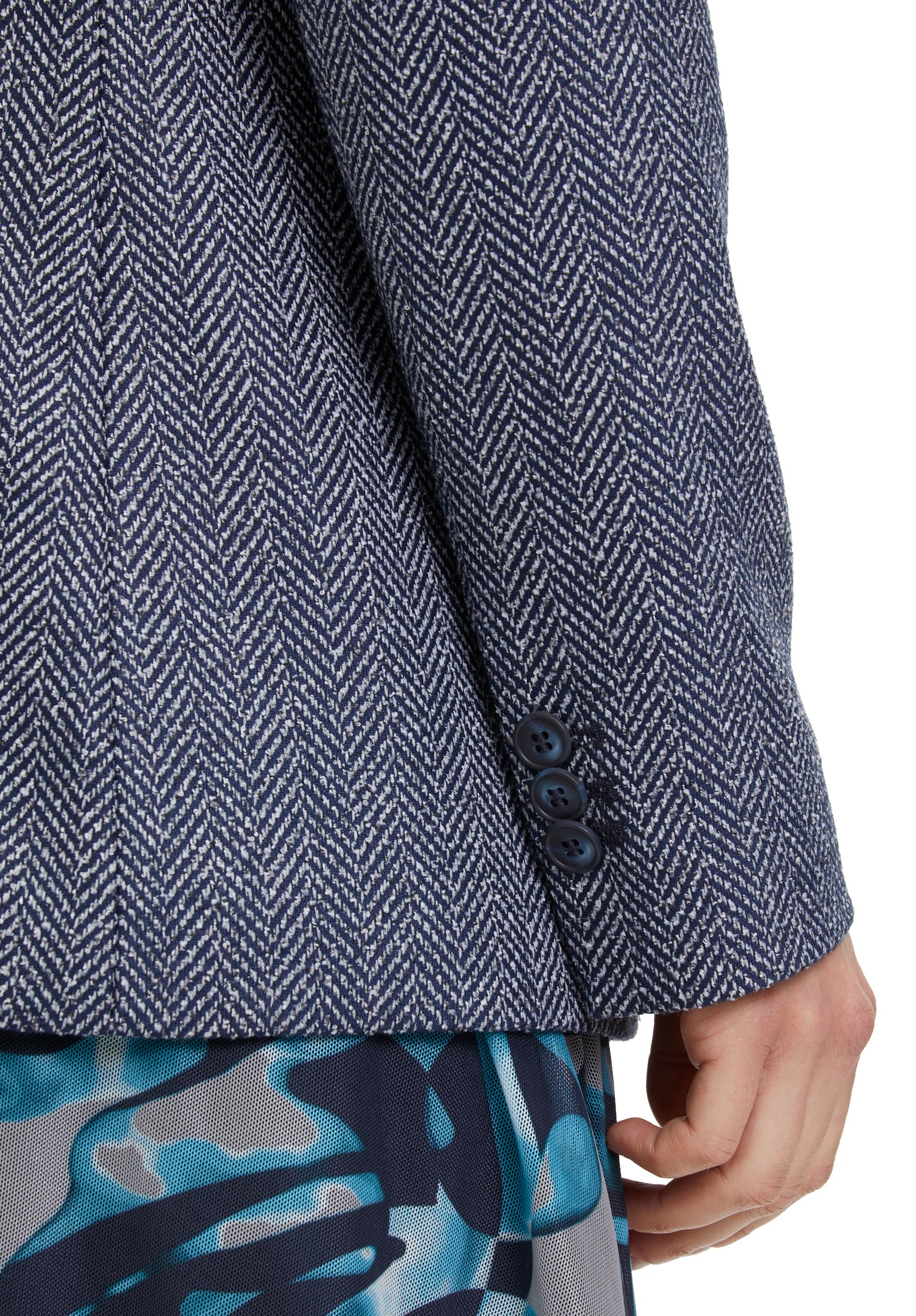 Betty&Co Longblazer »Betty & Co Damen Longblazer mit Taschen«, Nahtführung