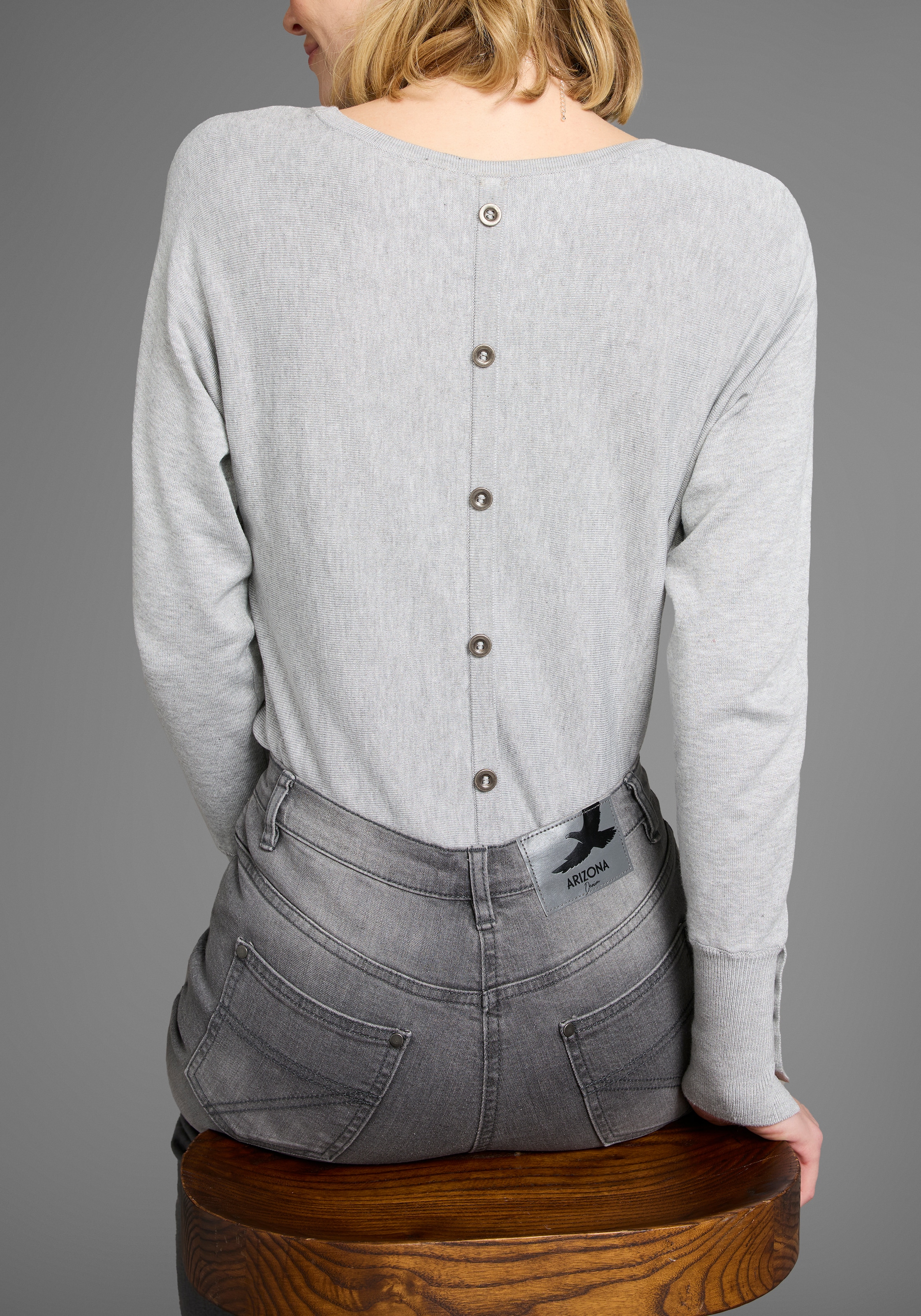 Arizona Gerade Jeans »Annett«, bequeme Passform, 5-Pocket-Style, hohe Taille