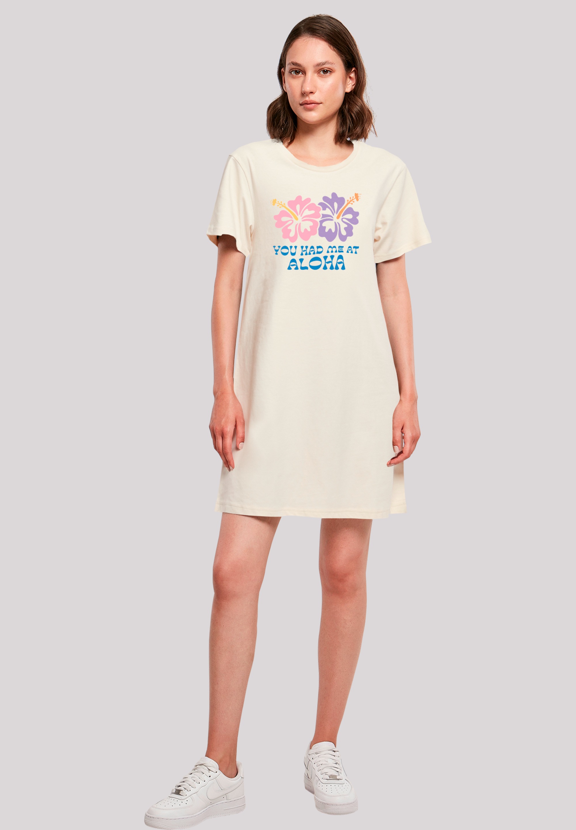F4NT4STIC T-Shirt »You had me at Aloha«, Premium Qualität