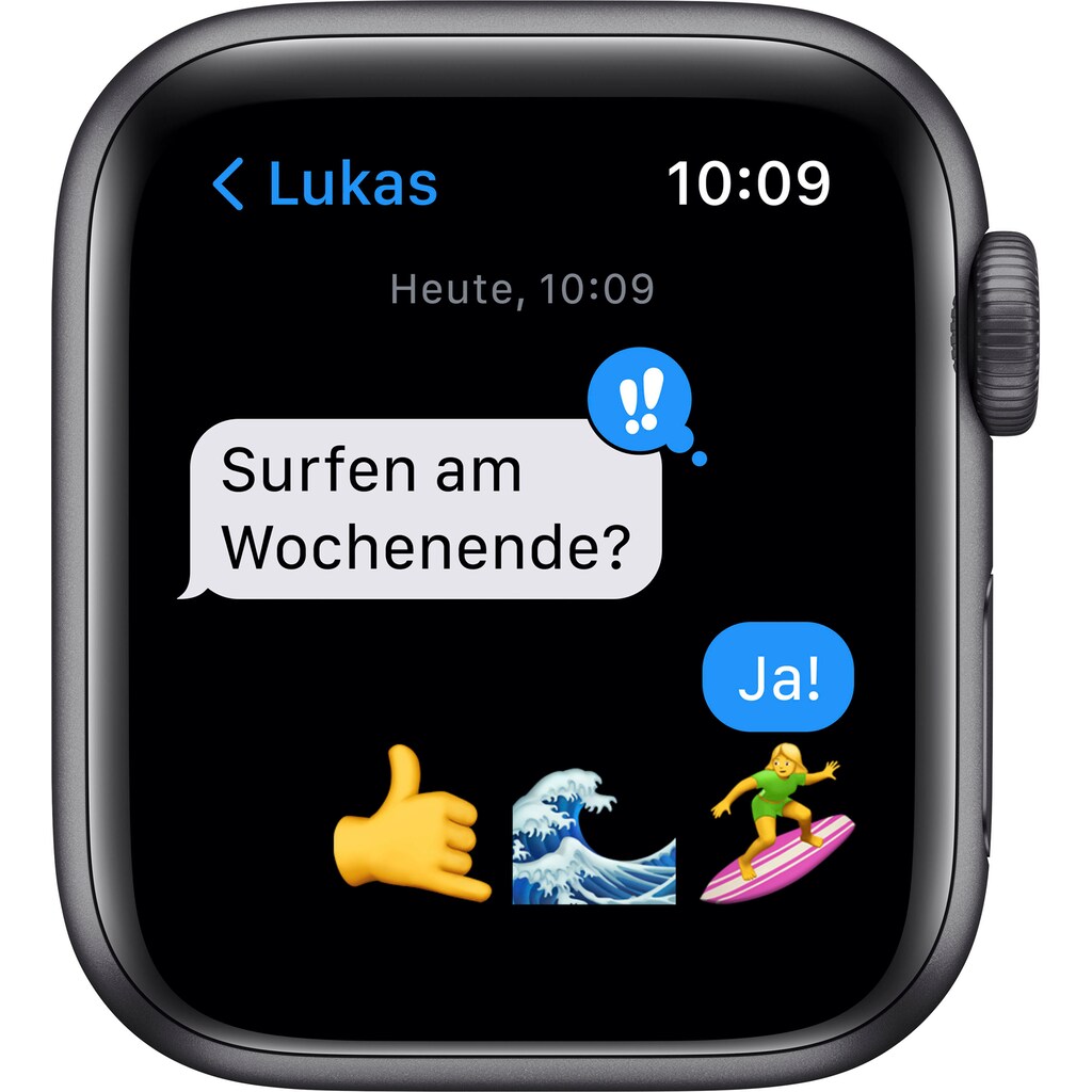 Apple Smartwatch »Watch SE GPS, 40mm«, (Watch OS 7)