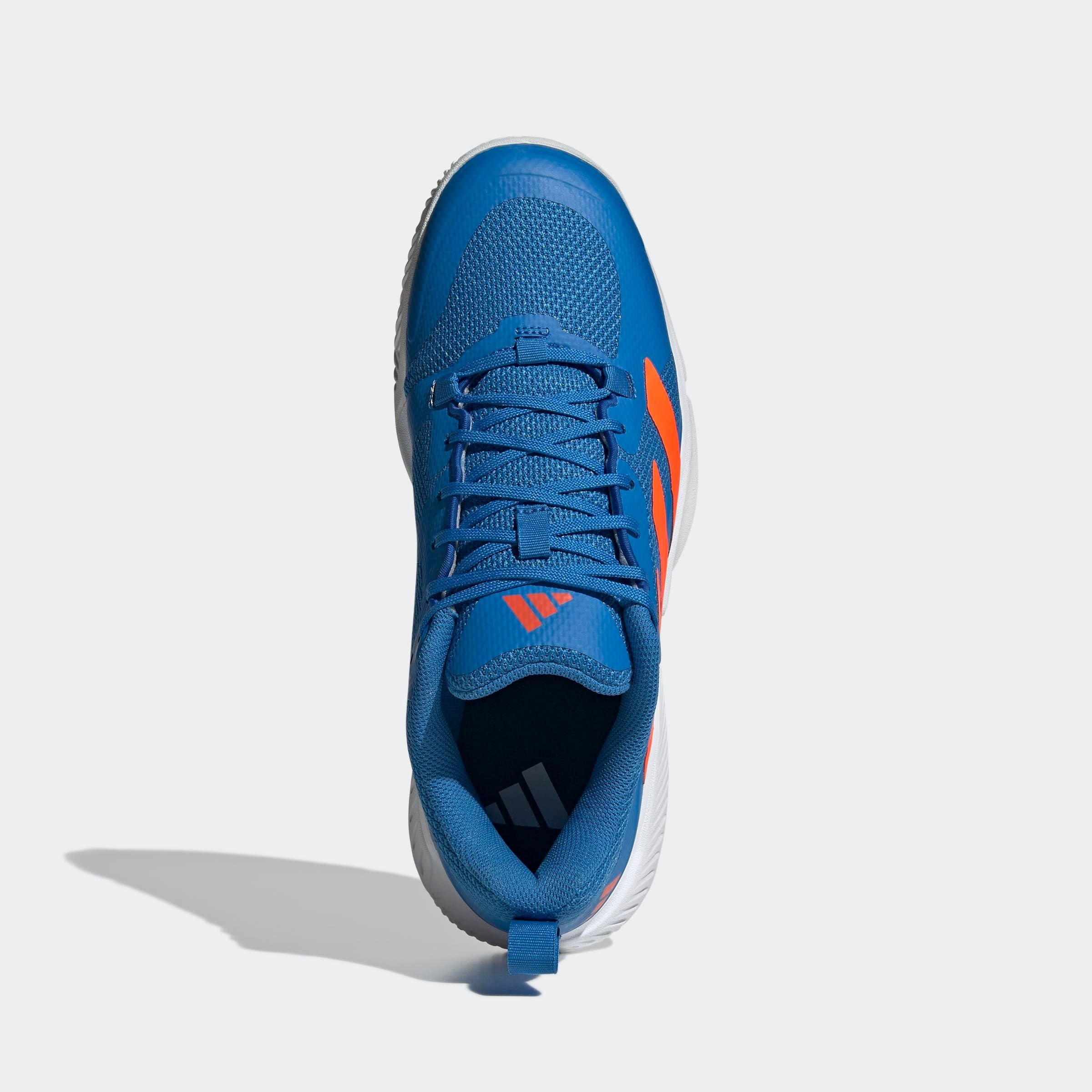 Hallenschuh ADIDAS PERFORMANCE "COURT TEAM BOUNCE 2.0", Herren, Gr. 42,5, blau (bright royal, cloud weiß, cloud weiß), Synthetik, Textil, Schuhe Hallenschuh, Volleyballschuh 3