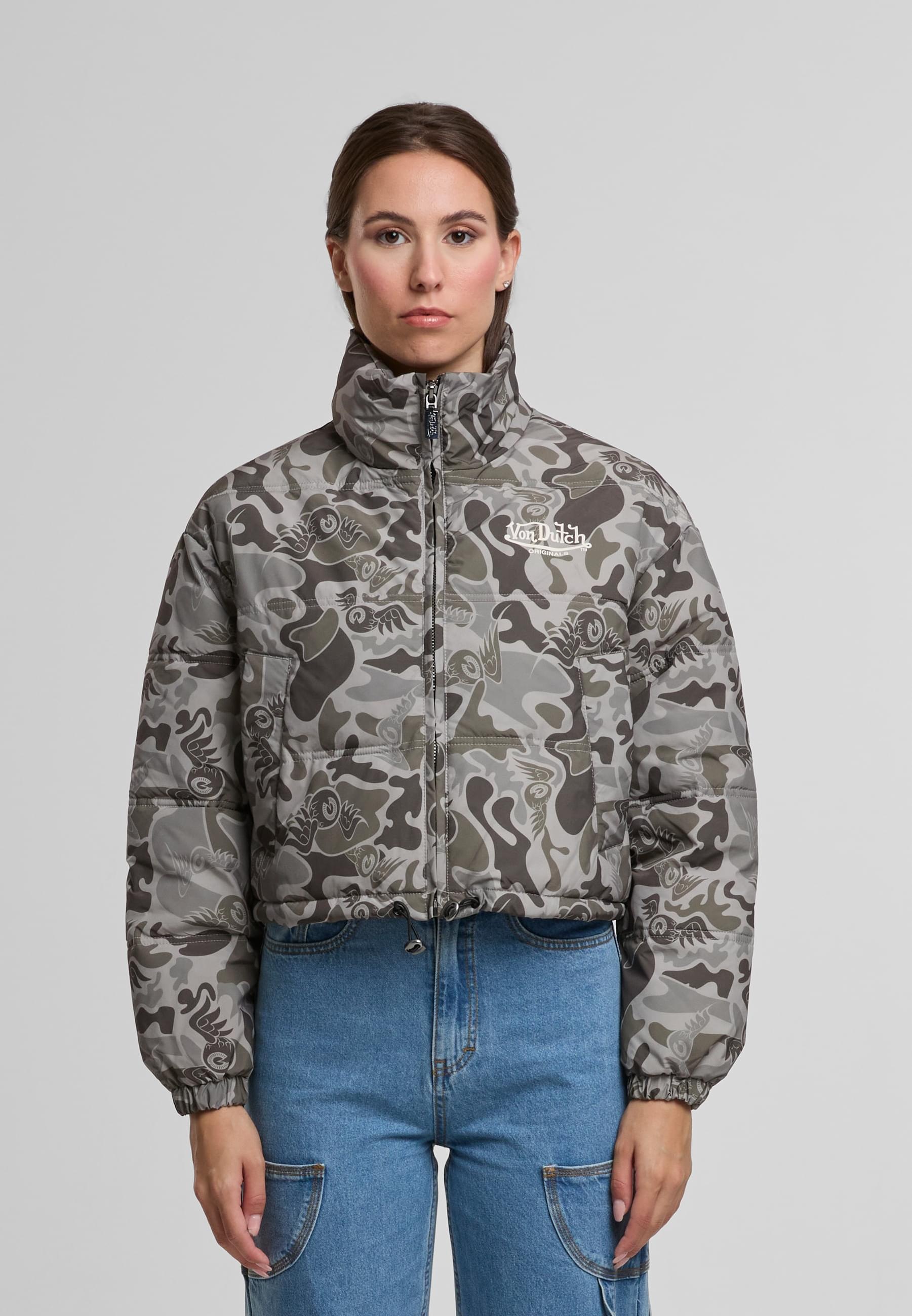 Von Dutch Winterjacke »Von Dutch NURI OUTERWEAR« 1 Stk. tlg. ohne Kapuze