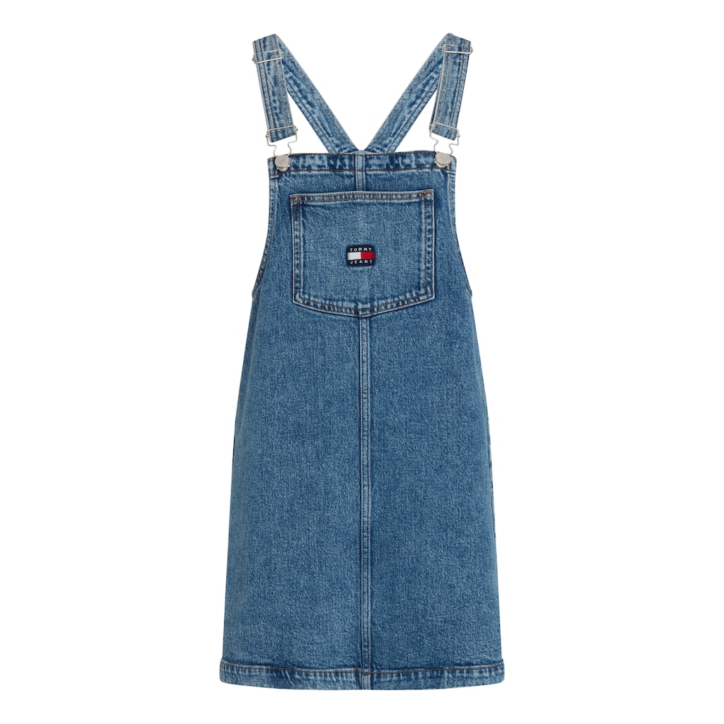 Tommy Jeans Jeanskleid »PINAFORE DRESS CG4136«, mit verstellbaren Schulterträger