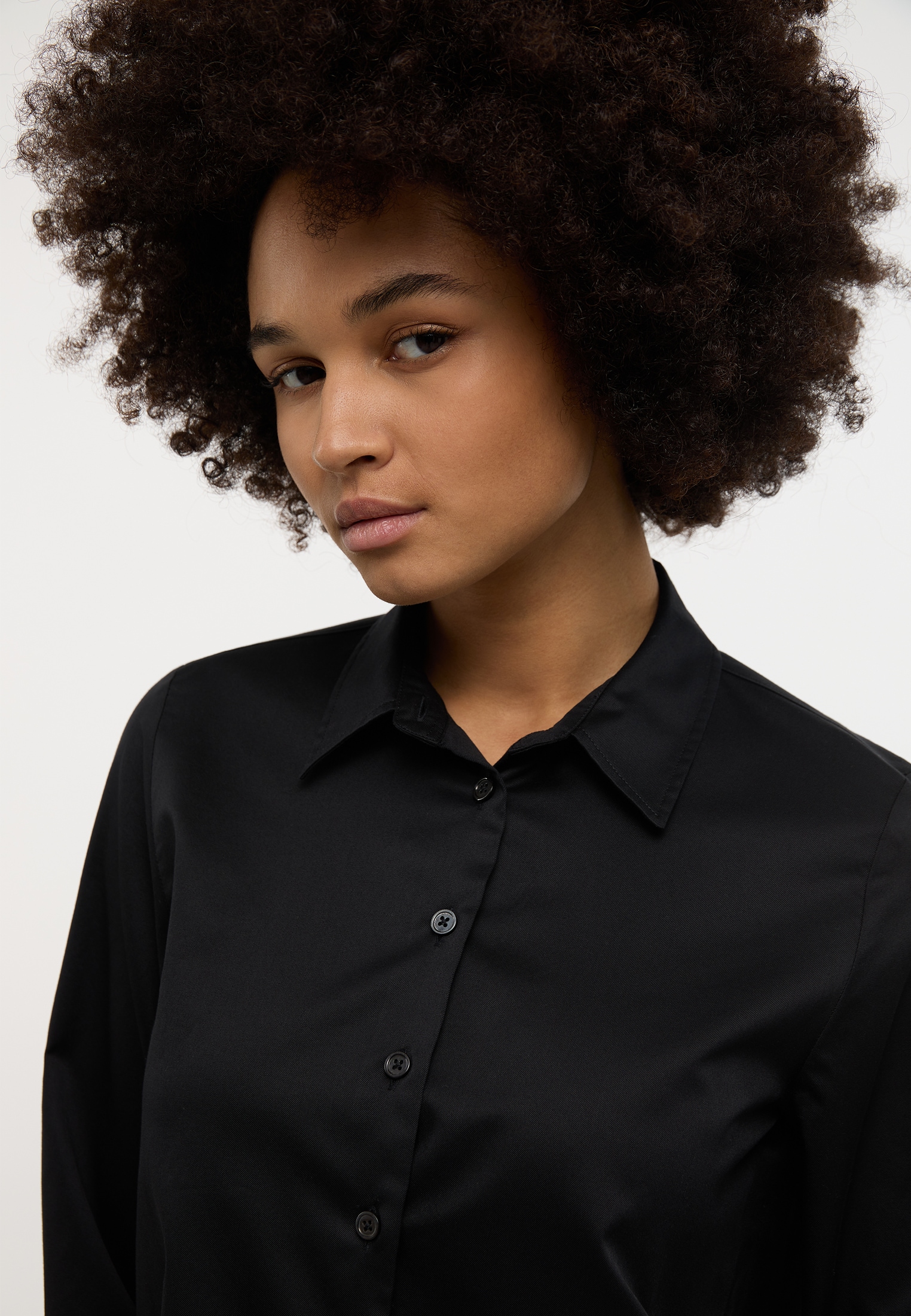 Eterna Hemdbluse »LOOSE FIT«, EASY IRON (bügelleicht)