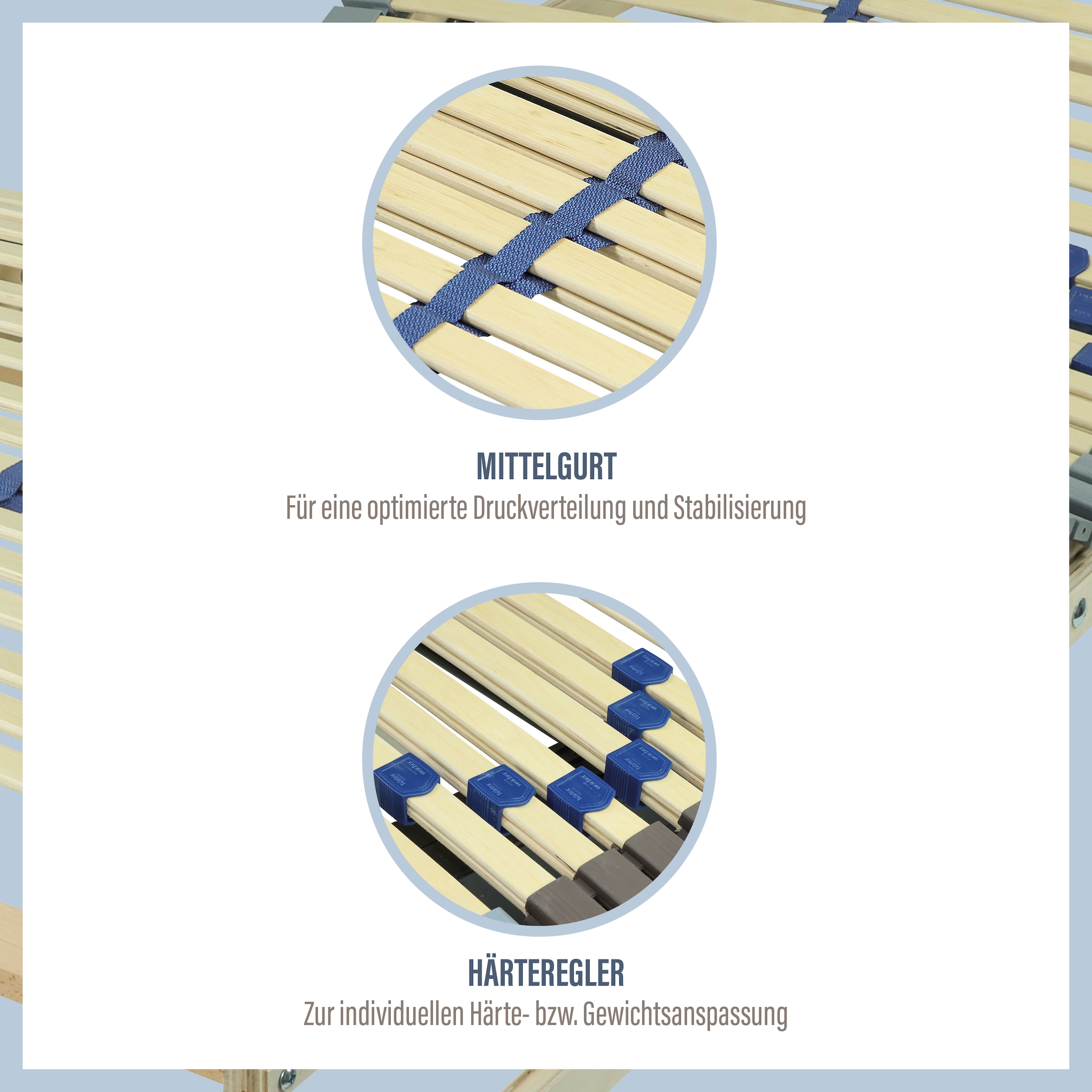 Beco Lattenrost mit Motor »Blue Royal Motor«, (1 St.), elektrisch verstellbar mit Funk Fernbedienung