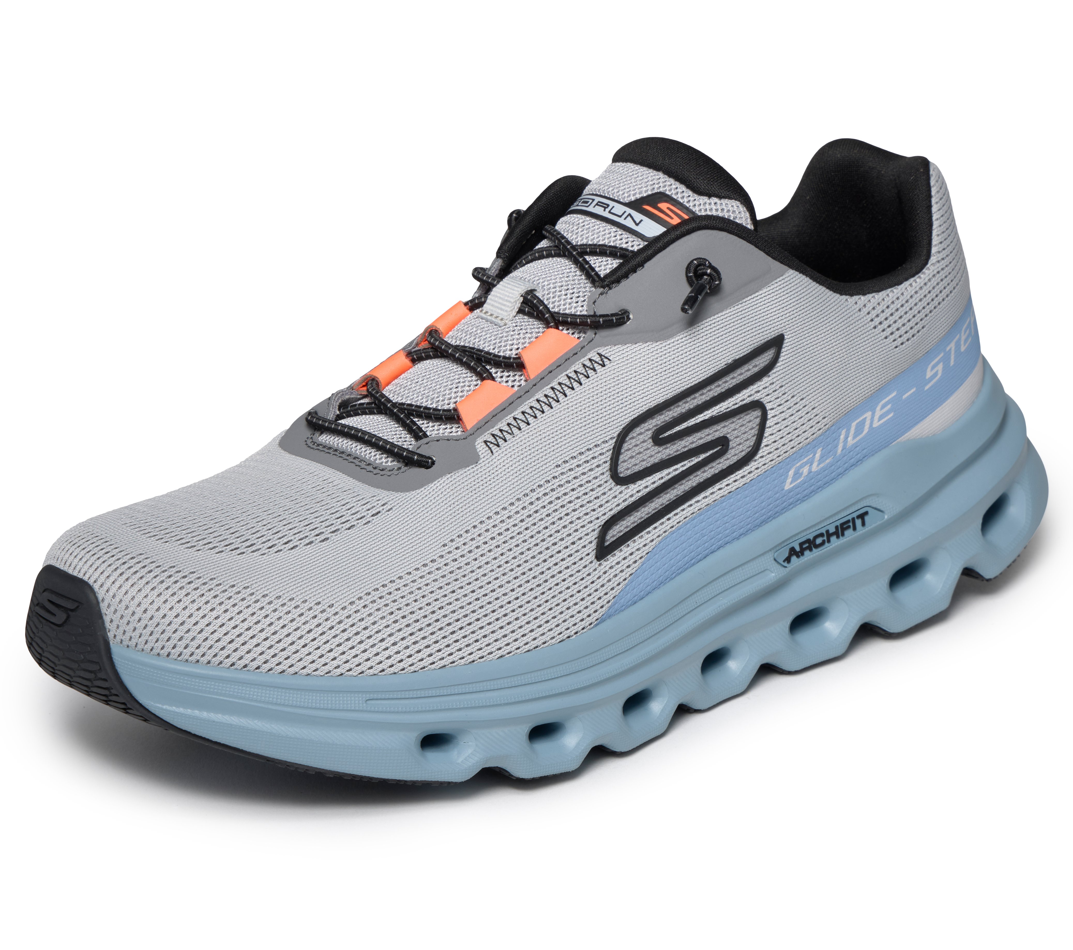 Skechers Slip-On Sneaker "GO RUN GLIDE-STEP ARCH FIT-CASION" Schlupfschuh, Halbschuh, Freizeitschuh, mit elastischen Schnürsenkeln