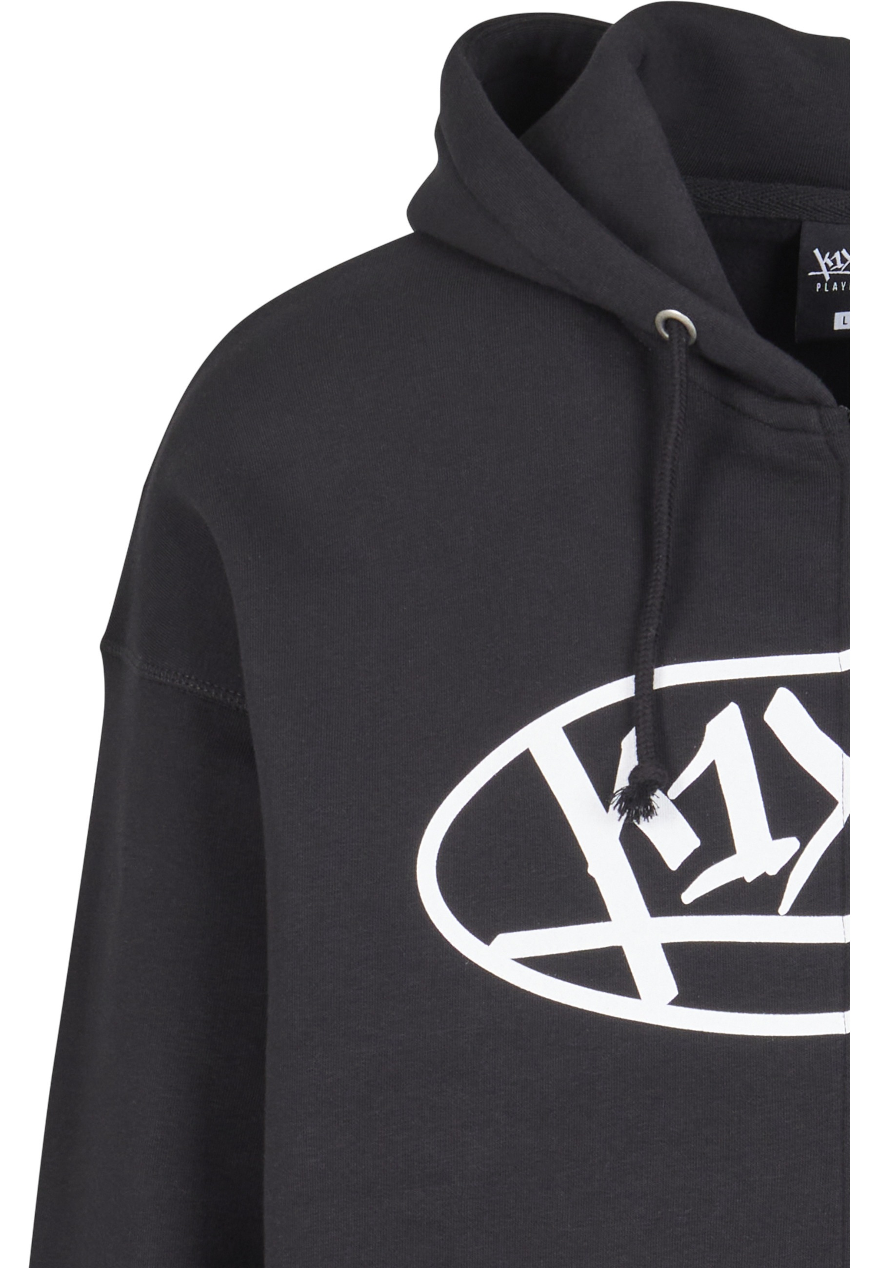Kapuzenpullover K1X "K1X Herren KXM241-061-1 K1X Badge Zip Hoody", Herren, Gr. XL, schwarz, 70% Baumwolle, 30% Polyester, mehrfarbig, normal, ohne Ausschnitt, Pullover Kapuzenpullover 3