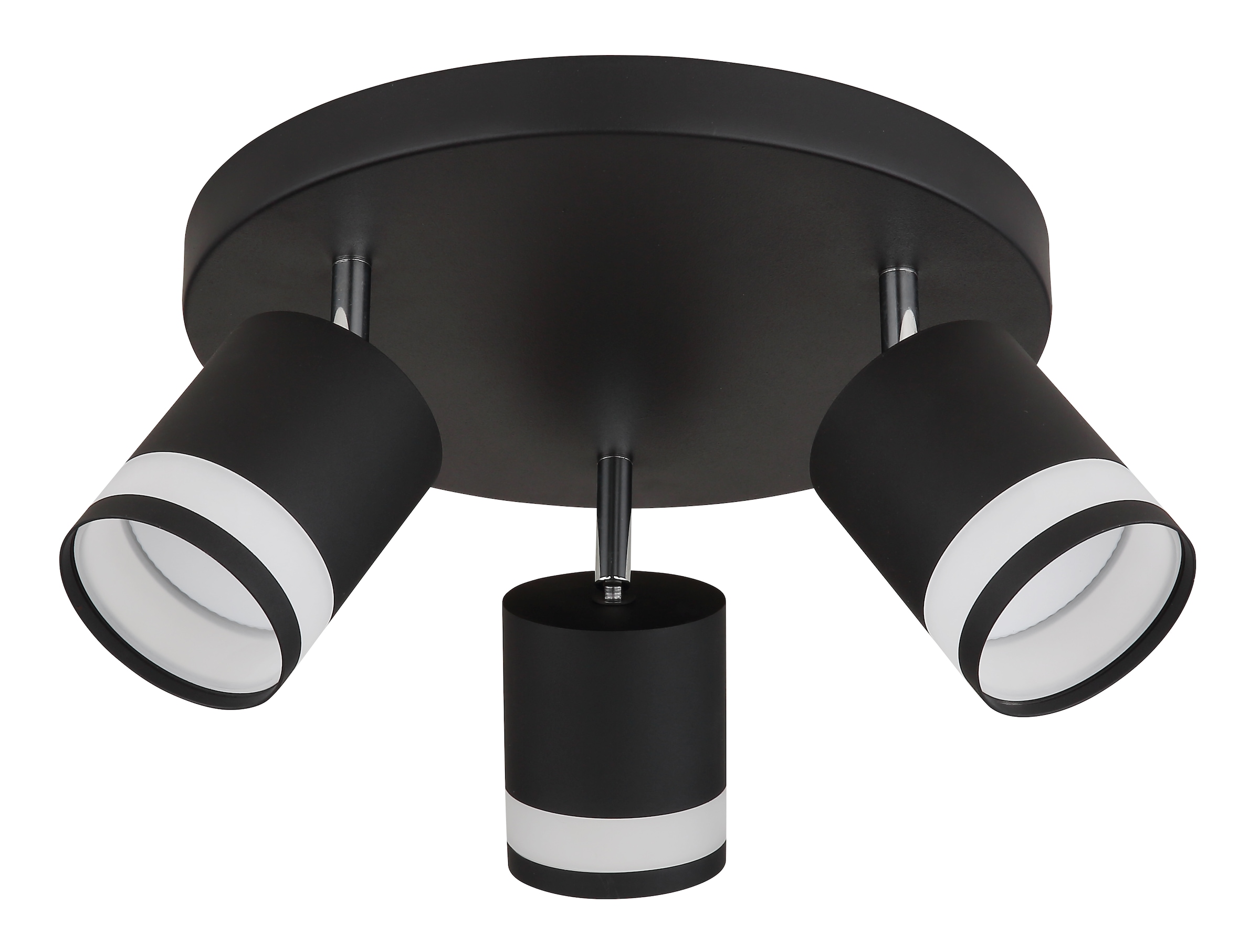 GLOBO LIGHTING Deckenstrahler »LUCERO«, Leuchtmittel GX53 | Leuchtmittel wechselbar, Deckenspot/schwarz/3000K/Wohnzimmer/Flur