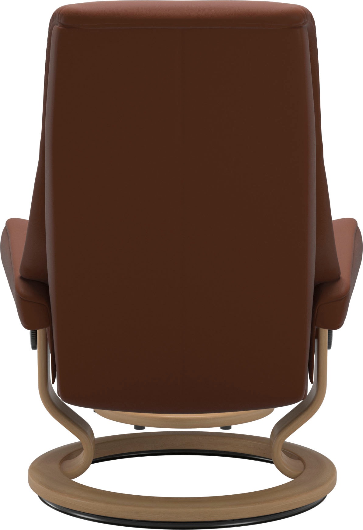 Stressless® Relaxsessel »View«, (Set, Relaxsessel mit Hocker), mit Classic Base, Größe M,Gestell Eiche