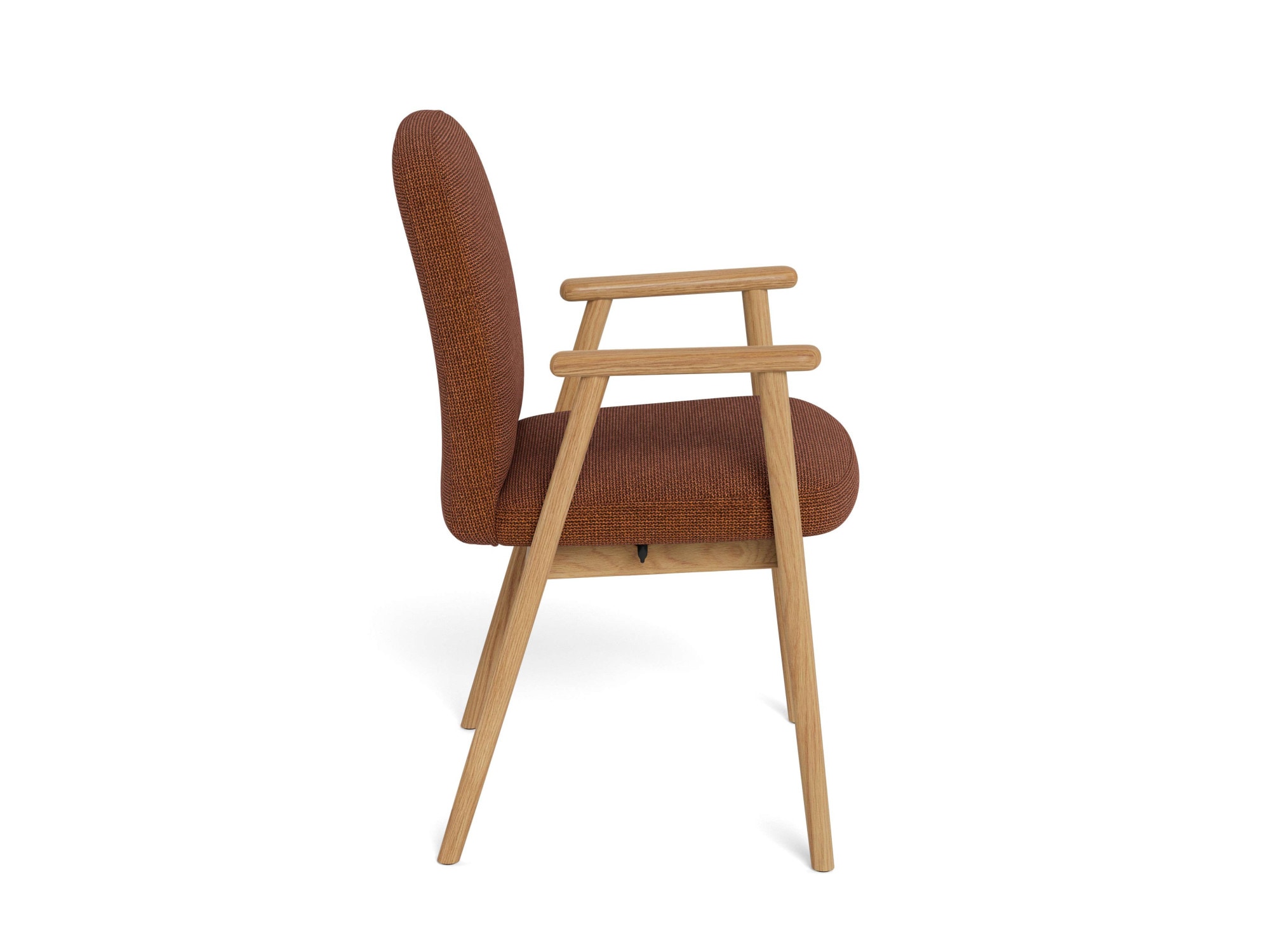 ACTONA GROUP Esszimmerstuhl »Polsterstuhl« () 2 Stk.Stuhl mit Armlehnen, terracotta, Verpackungseinheit 2