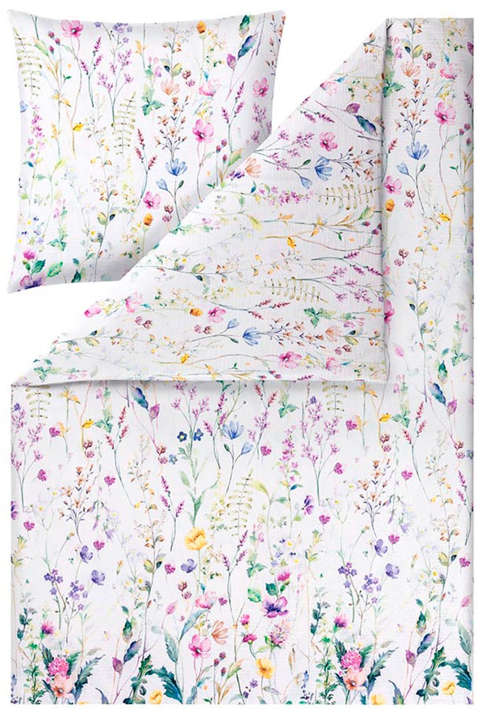 Estella Bettwäsche "Jane" 2 tlg. Feiner Seersucker aus 100% Baumwolle günstig online kaufen