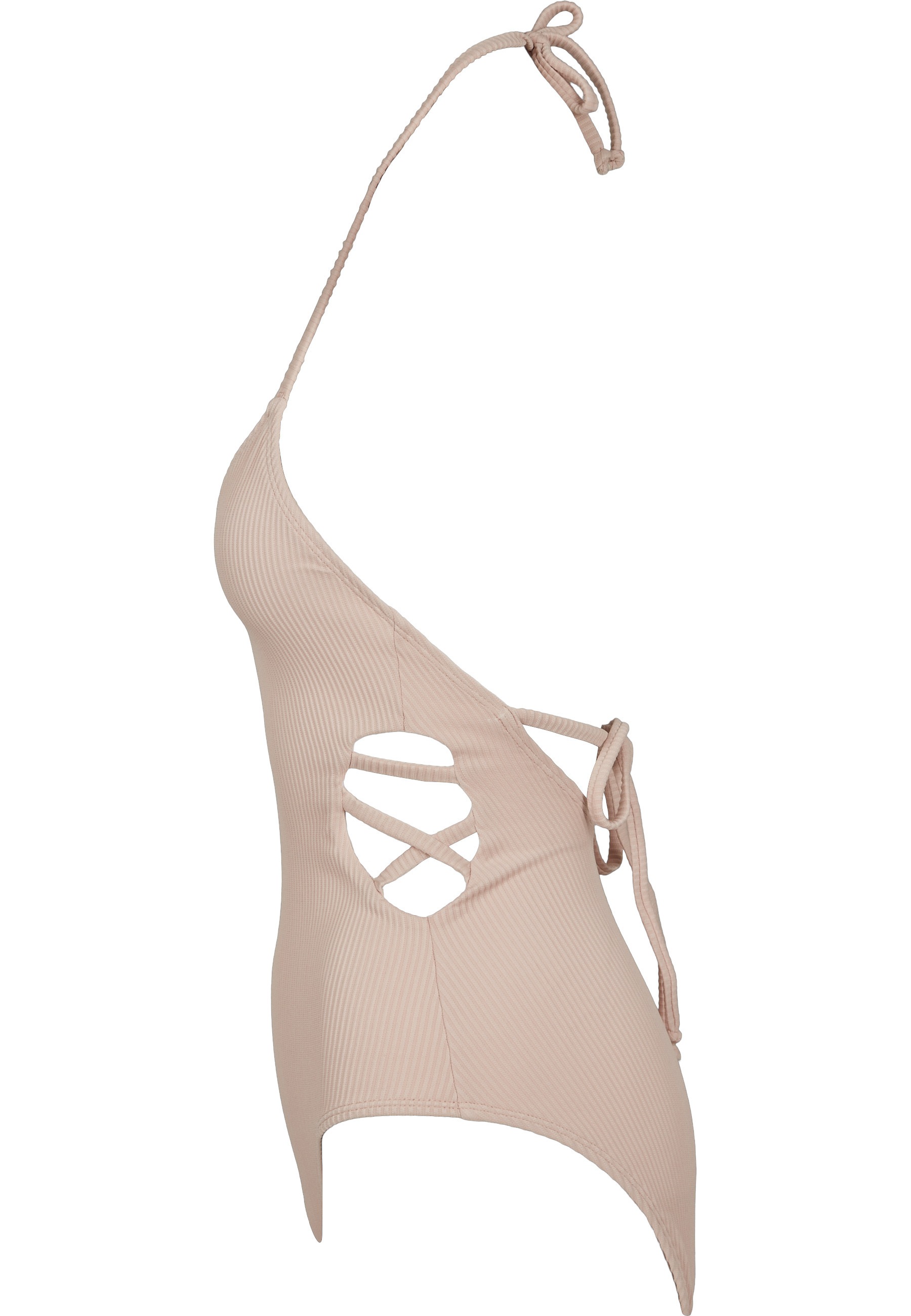 URBAN CLASSICS Monokini »Urban Classics Damen Ladies Rib Swimsuit«