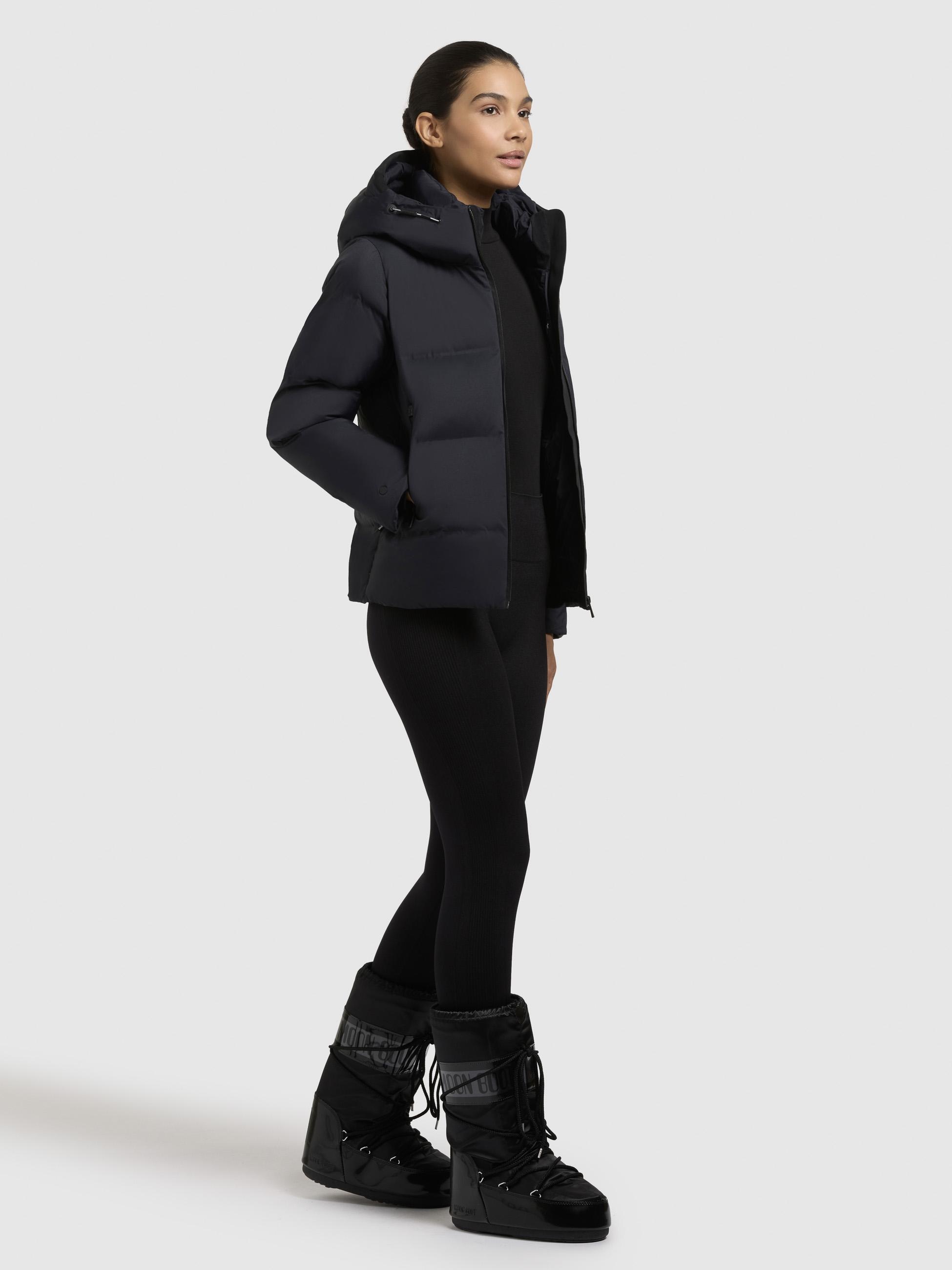 khujo Winterjacke »Liev-YM«, mit Kapuze, Warme gesteppte Damen Kapuzenjacke