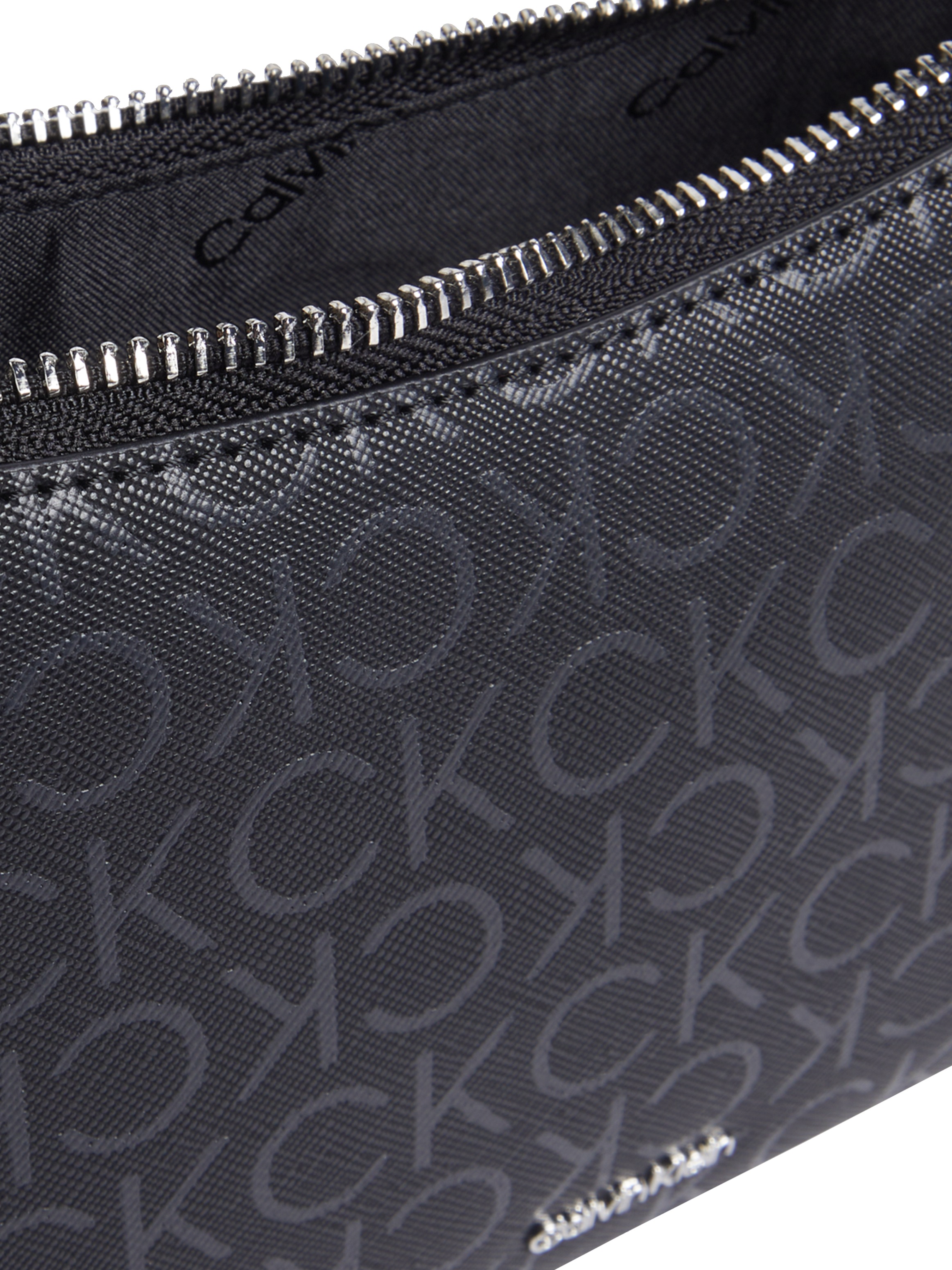 Calvin Klein Umhängetasche »CK MST AP CNV LG JQD«, Schultertasche, Handtasche Damen mit CK-Monogramm