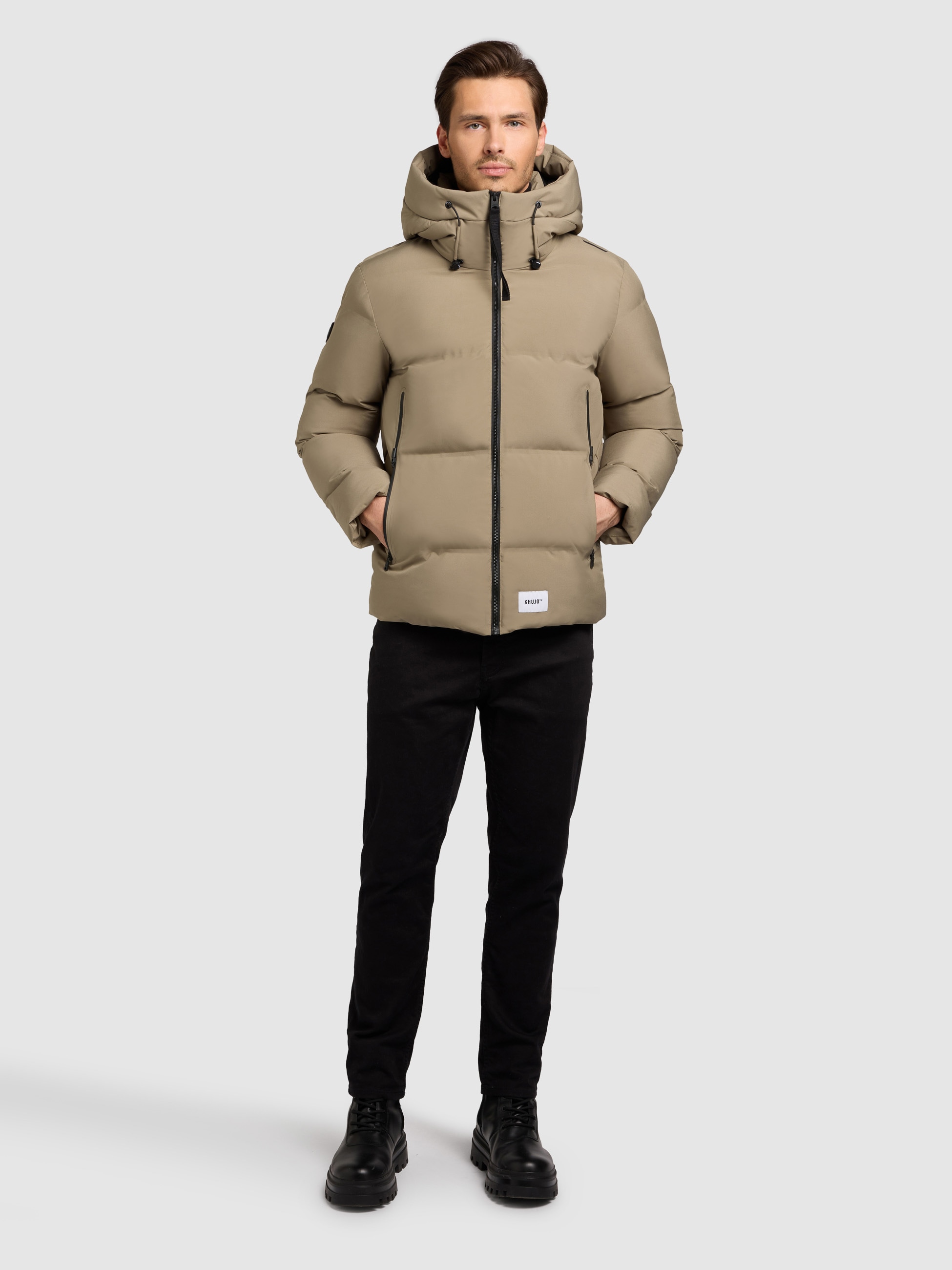 khujo Steppjacke "WESH3" mit Kapuze günstig online kaufen