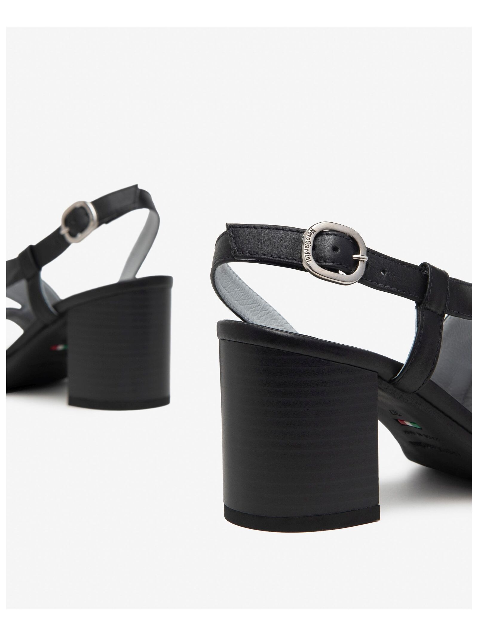 Nero Giardini High-Heel-Sandalette »Nero Giardini Sandalen Leder«