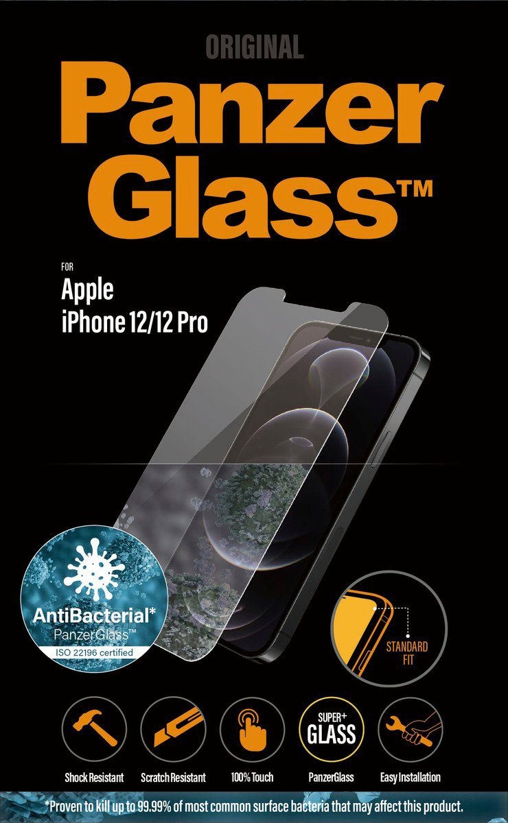 PanzerGlass Displayschutzglas »iPhone 12/ 12 Pro A...