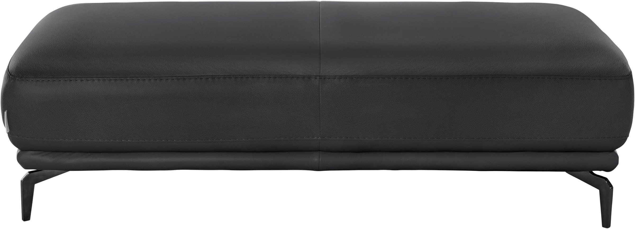 W.SCHILLIG Hocker »montanaa«, mit Metallfüßen in Schwarz pulverbeschichtet, Breite 141 cm