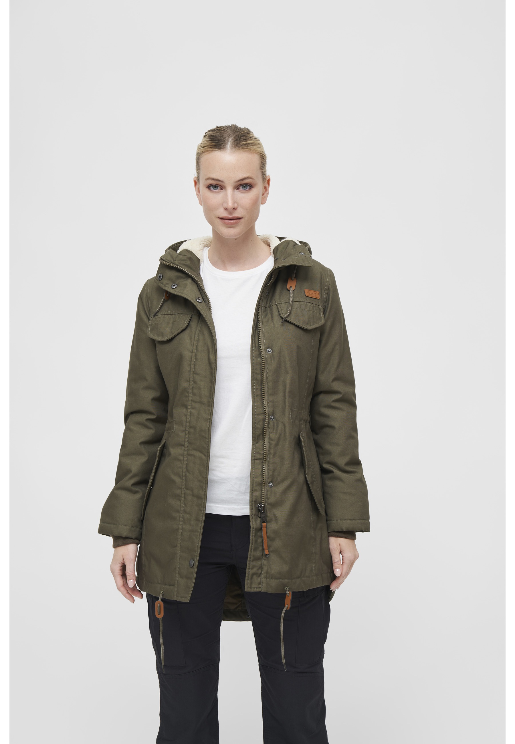 Brandit Parka »Brandit Damen Ladies Marsh Lake Parka« 1 Stk. tlg. mit Kapuze