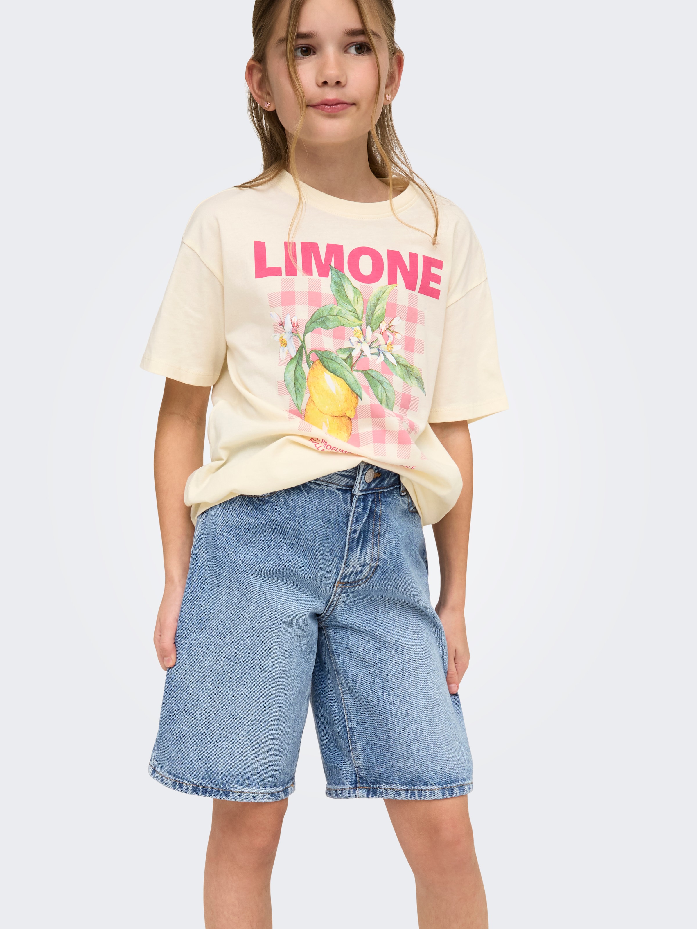 KIDS ONLY Jeansbermudas »KOGSONNY HW WIDE DNM SHORTS NOOS«