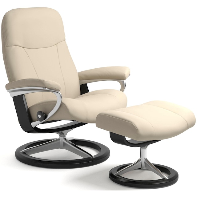 Stressless® Relaxsessel »Garda«, mit Signature Base, Größe M, Gestell  Schwarz kaufen | BAUR