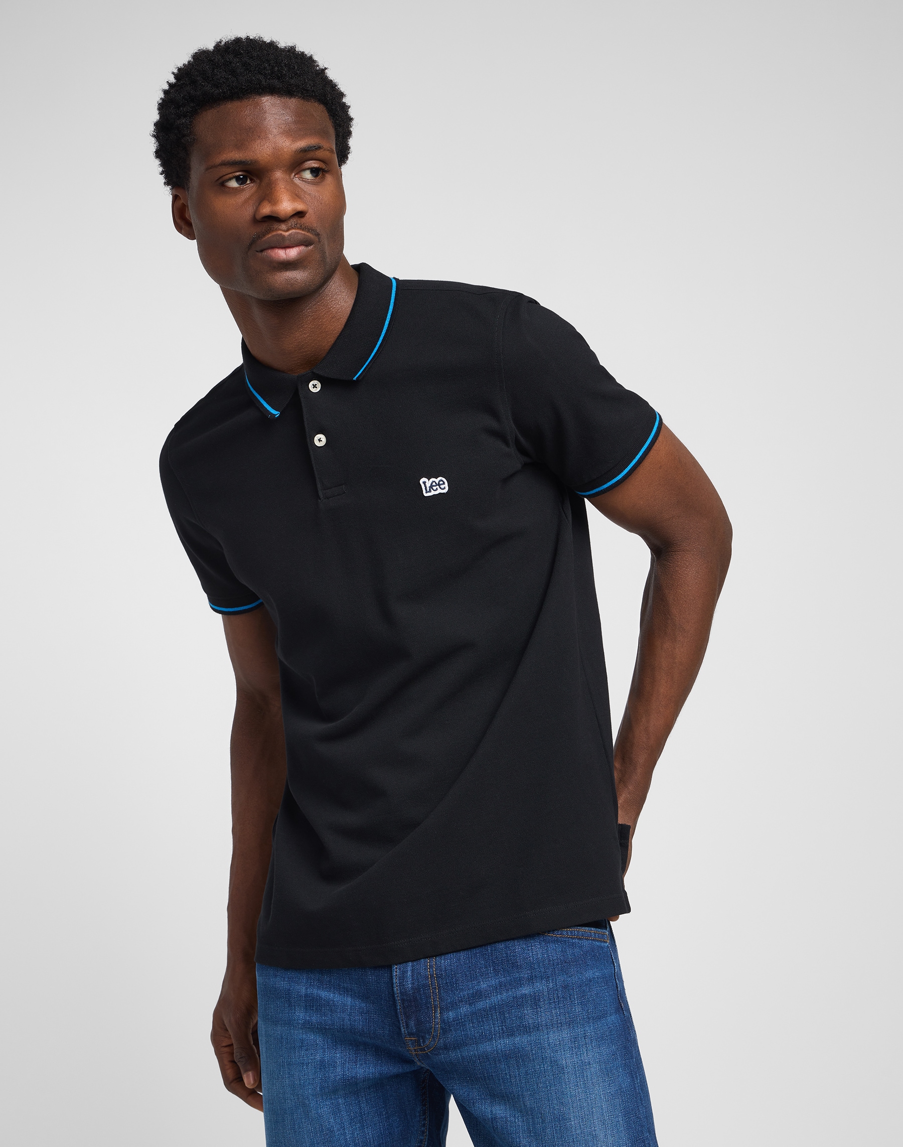 Lee Herren Poloshirt Pique Polo günstig online kaufen