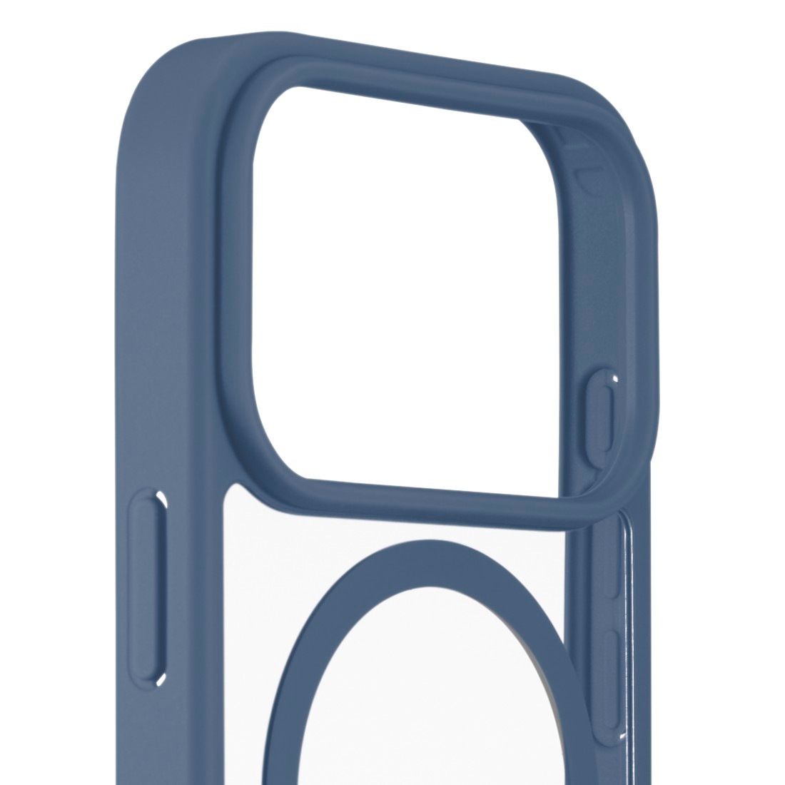 Hama Smartphone-Hülle »Handyhülle für Apple iPhone 17 Pro, magnetisch, Apple MagSafe, Qi2« Apple iPhone 17 Pro Wireless Charging, passgenaue Anti-Rutsch-Oberfläche, transparent