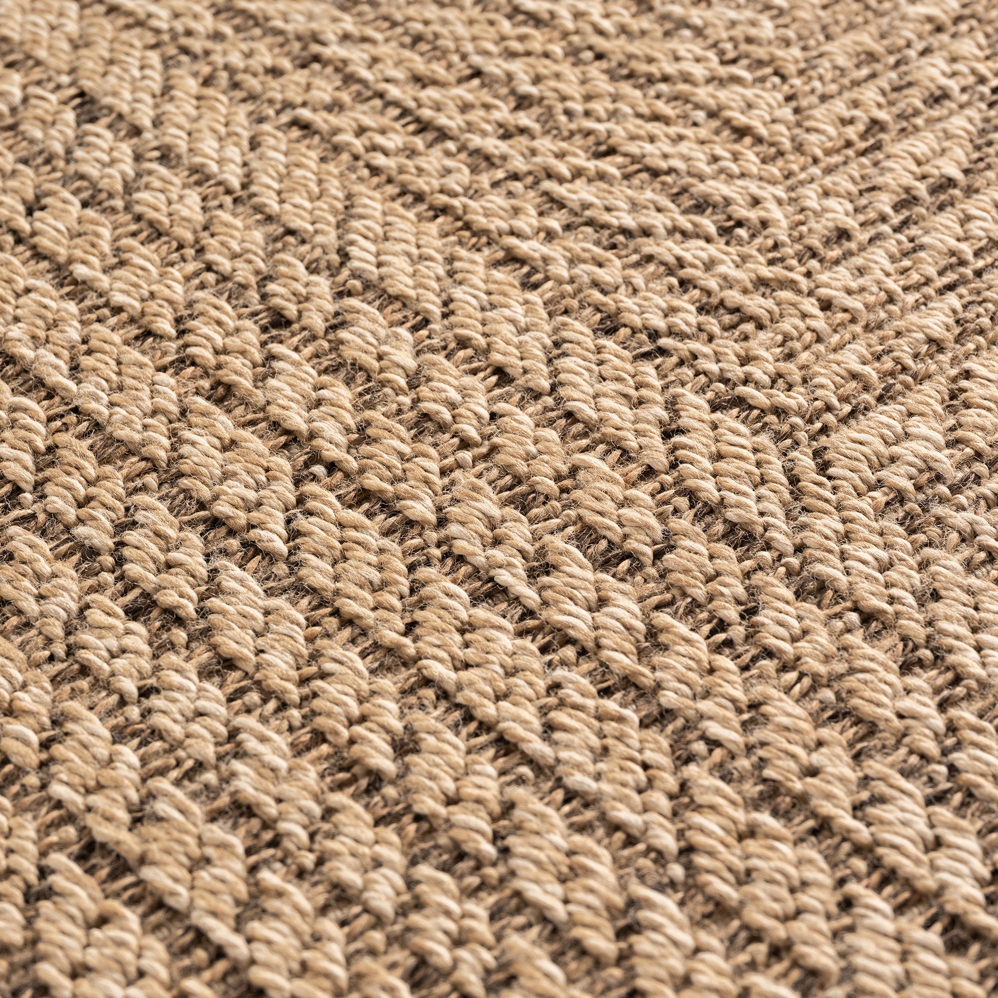 Thumbnail - Ayyildiz Teppiche Outdoorteppich "TIMBER 1404" rechteckig 5 mm Höhe Läufer, In und Outdoor, Jute Sisal Optik, Wohnzimmer...