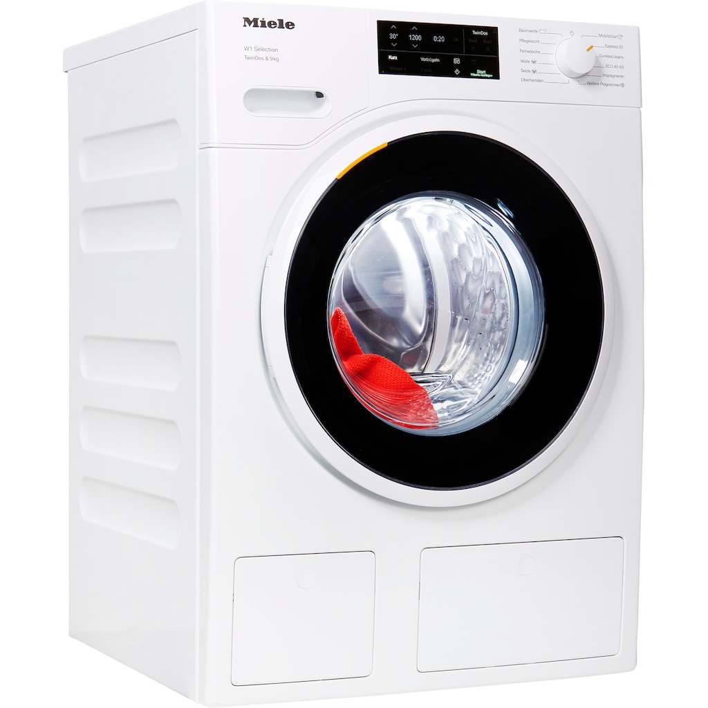 Technik & Freizeit Haushaltsgeräte Miele Waschmaschine »WSG663 WCS TDos«, WSG663 WCS TDos&9kg, 9 kg, 1400 U/min 