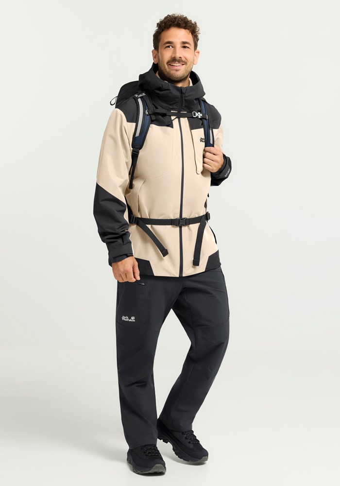Jack Wolfskin Funktionsjacke »FLEXTRAIL 2L JKT M« Wasserdicht, atmungsaktiv, Übergangsjacke