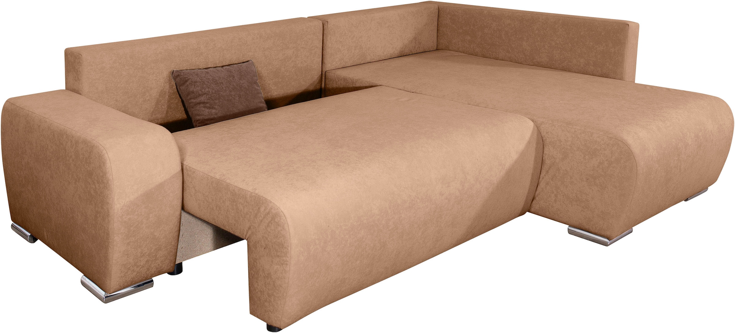 COLLECTION AB Ecksofa »Poppy, L-Form, Breite 227 cm mit Schlaffunktion« inkl. Schlaffunktion und Bettkasten