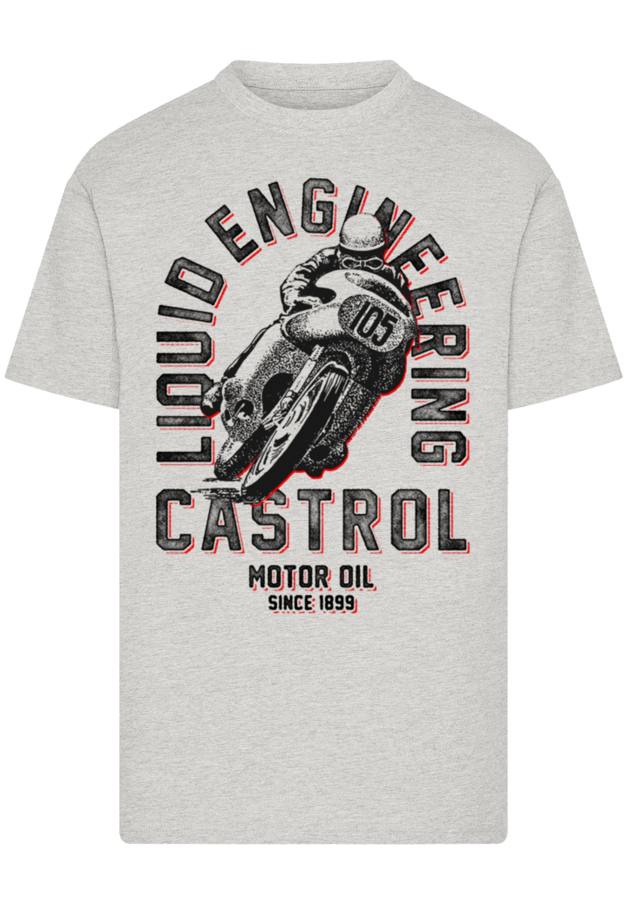 F4NT4STIC T-Shirt "Castrol Retro Motorbike" Premium Qualität günstig online kaufen