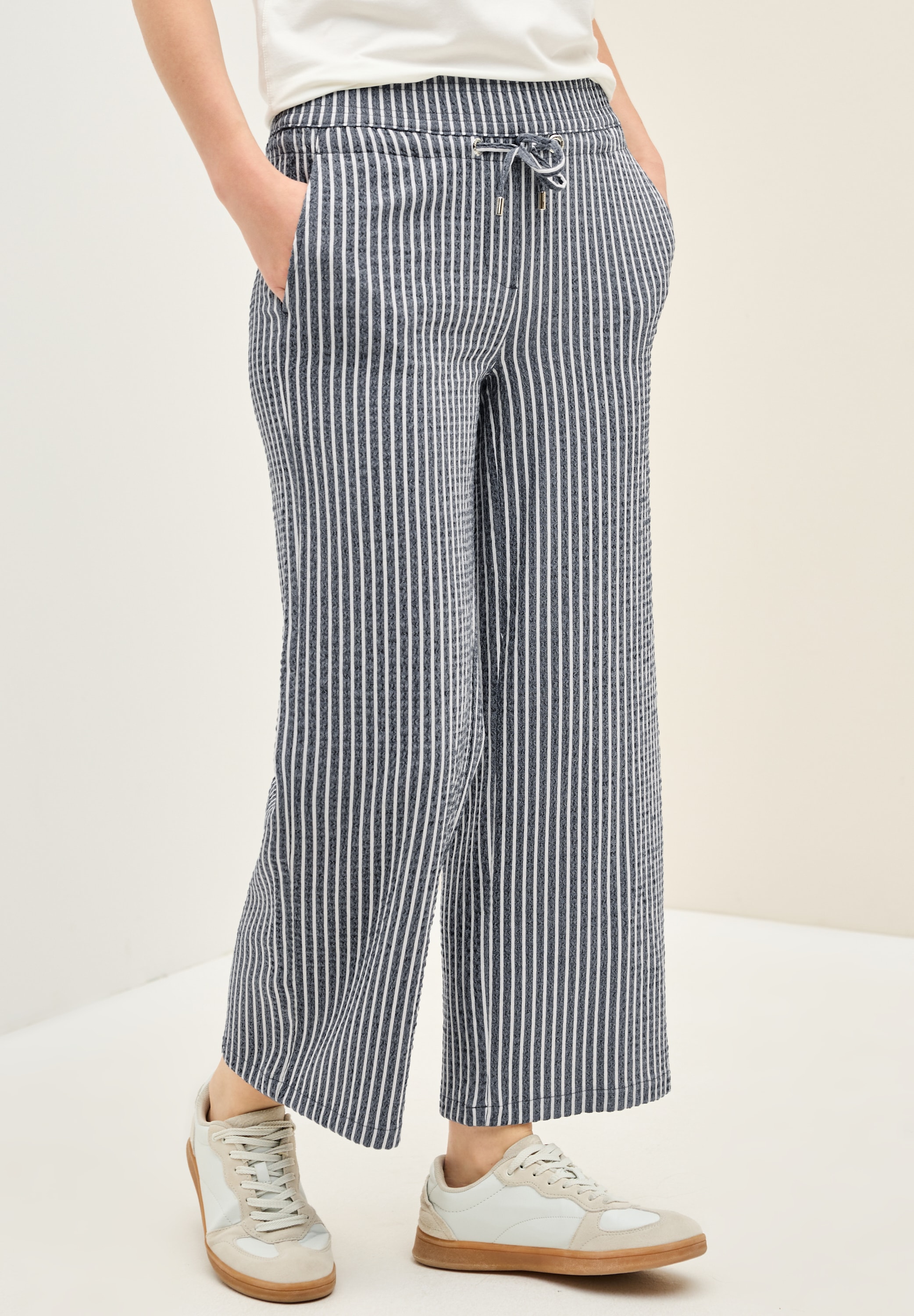 Cecil Stoffhose "Style Neele", mit Streifen Muster günstig online kaufen