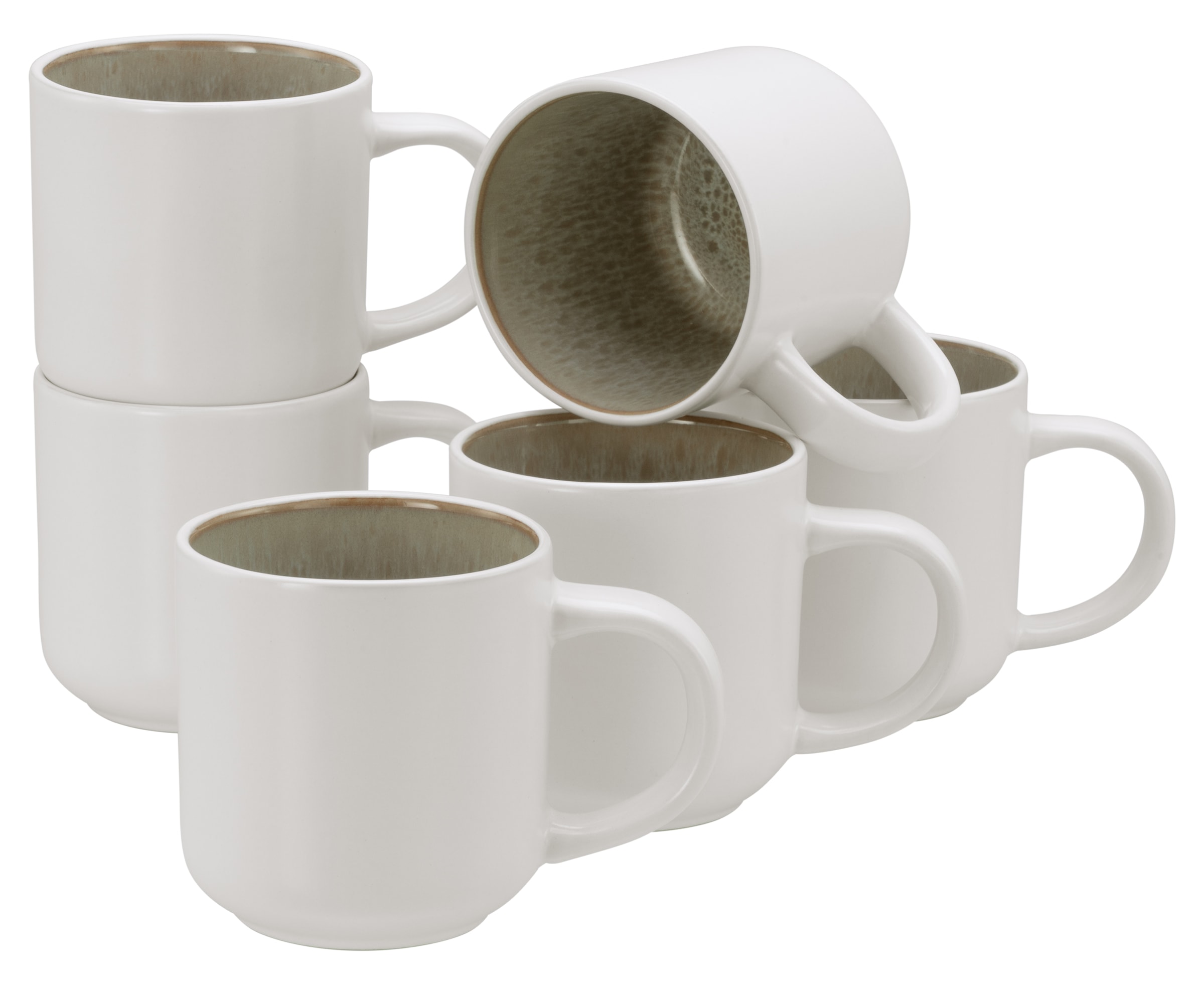 my home Becher "modernes 6-teiliges Kaffeebecher-Set Nydala" hohe Haltbarke günstig online kaufen